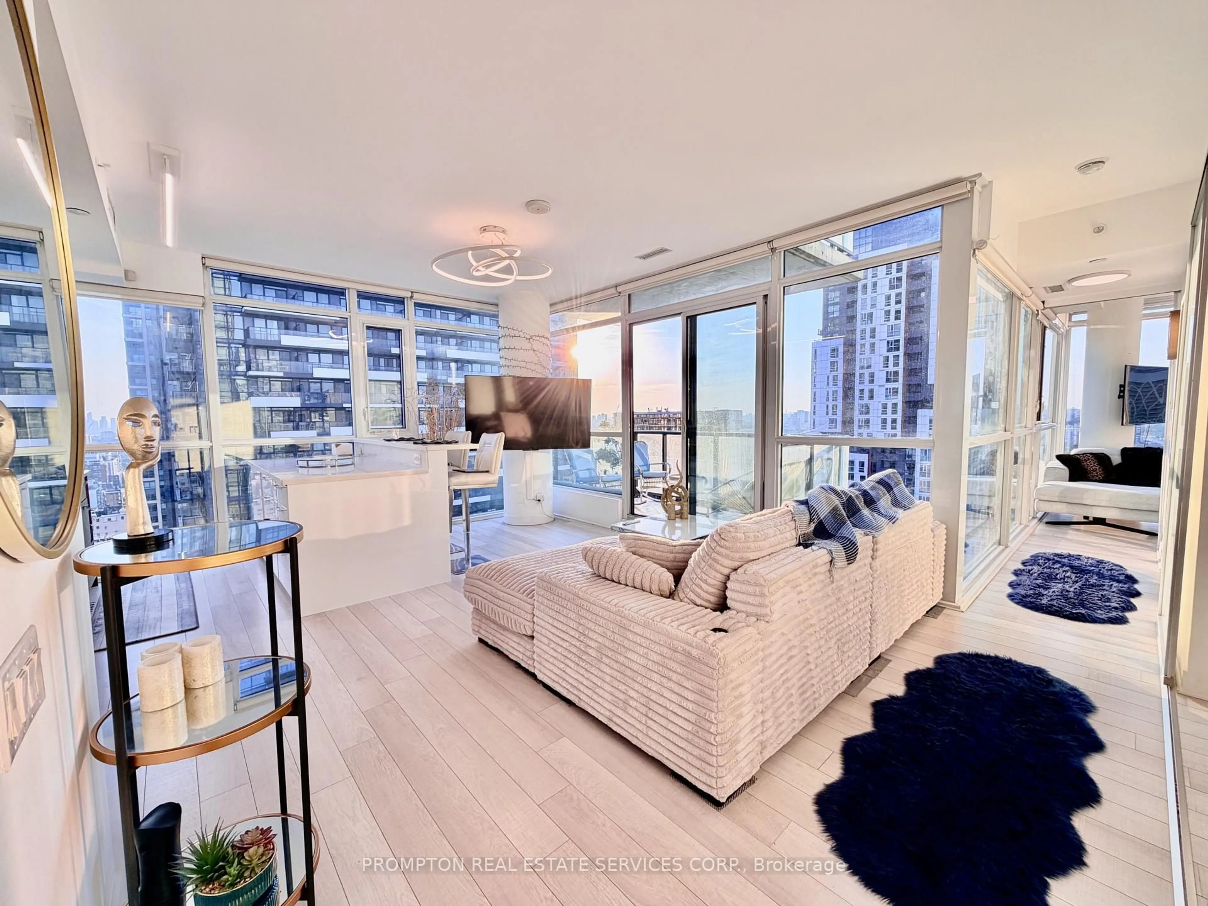 Living room with furniture, unknown for 290 ADELAIDE St #3004, Toronto Ontario M5V 0P3