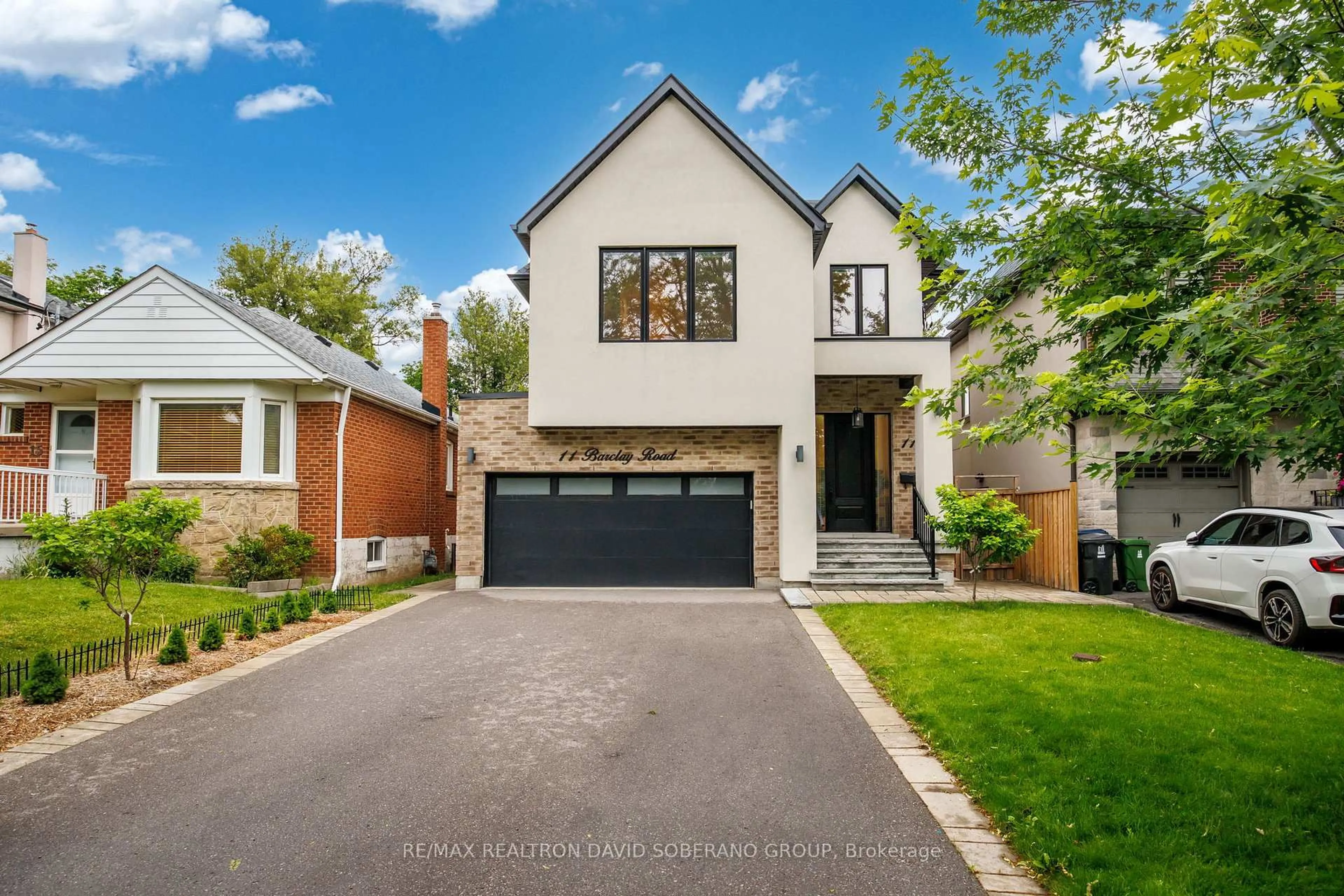 Home with brick exterior material, street for 11 Barclay Rd, Toronto Ontario M3H 3C8