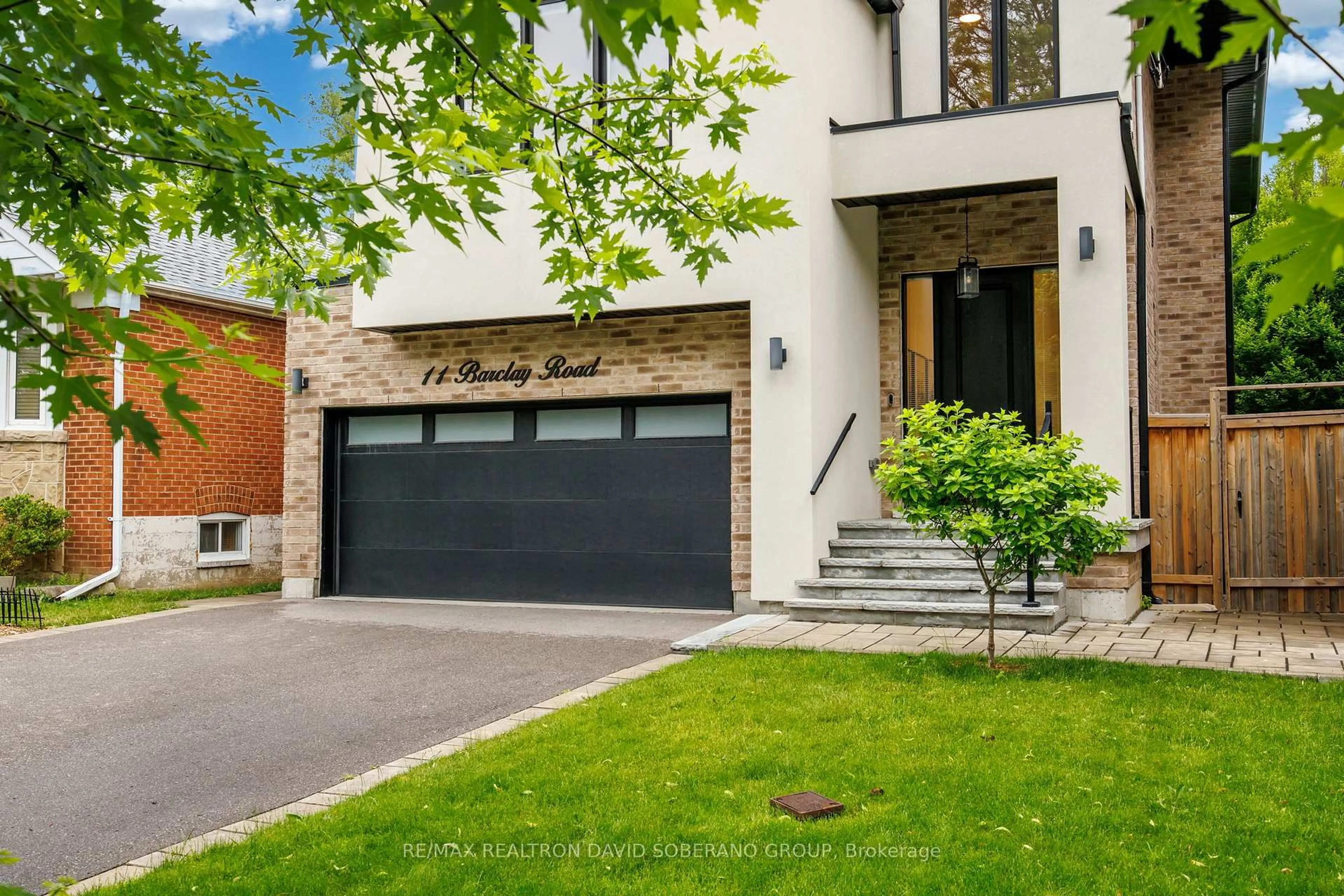 Home with brick exterior material, street for 11 Barclay Rd, Toronto Ontario M3H 3C8