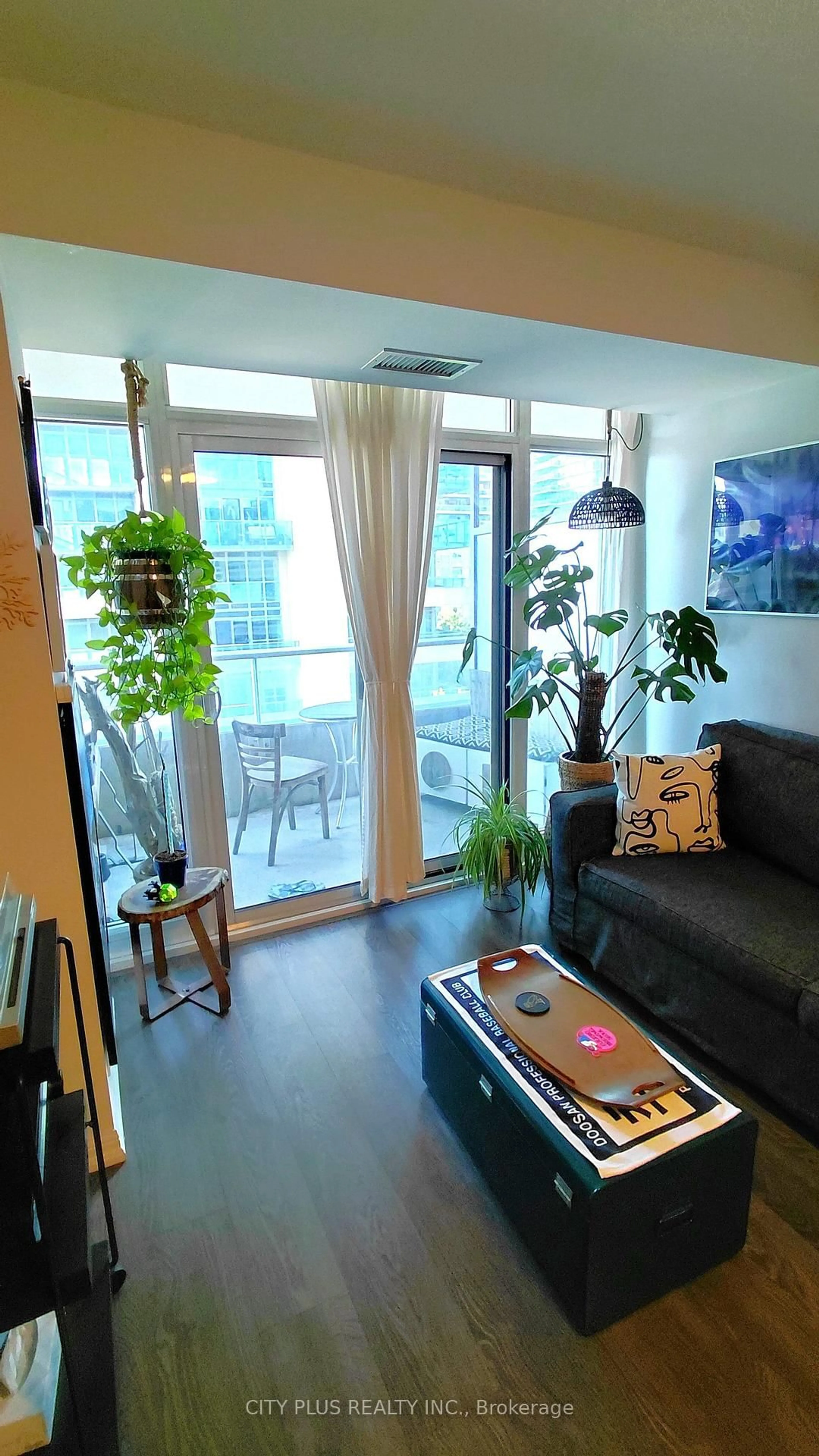 Living room with furniture, unknown for 85 East Liberty St #530, Toronto Ontario M6K 3R4