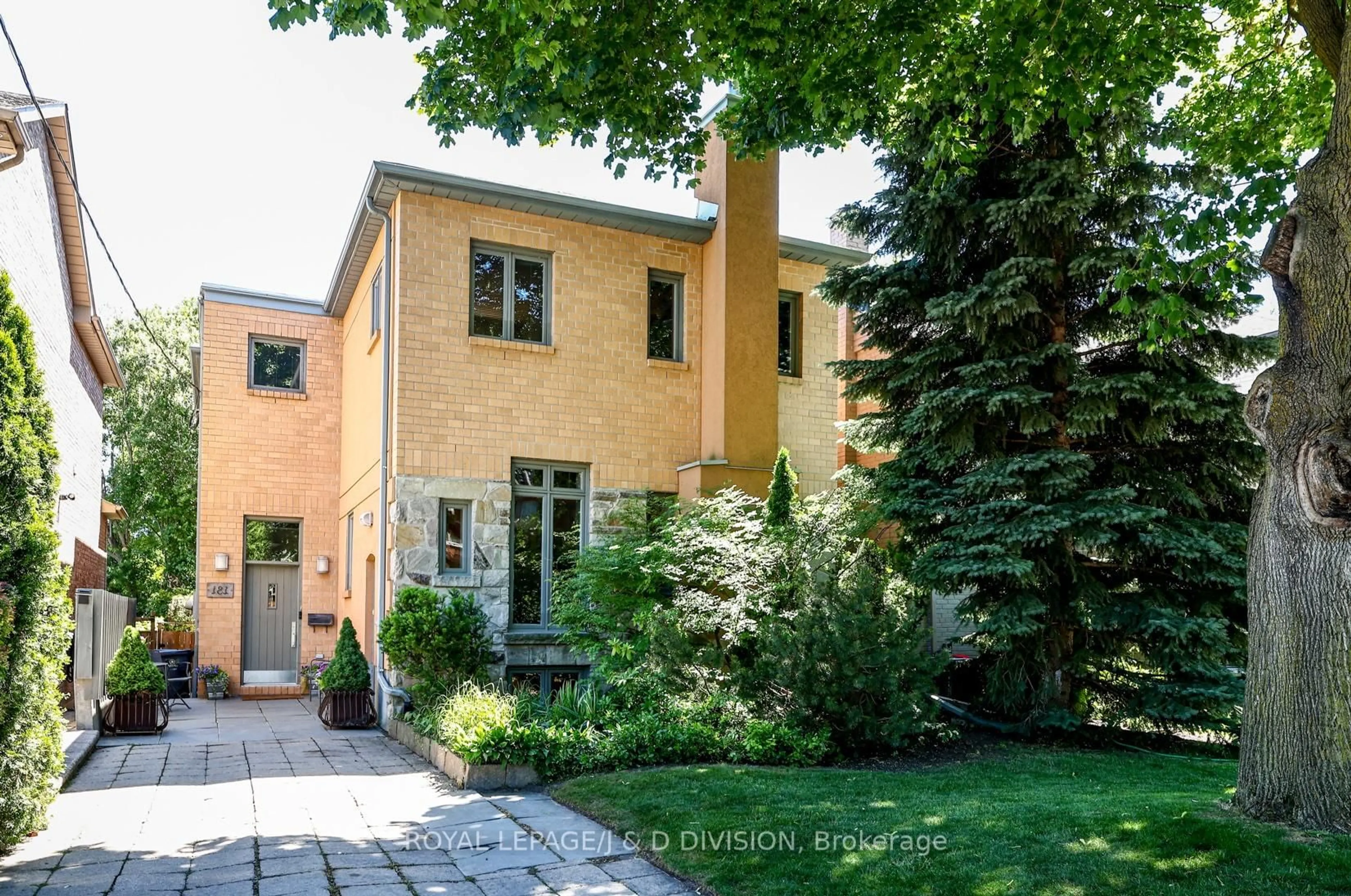 Home with brick exterior material, street for 181 Rumsey Rd, Toronto Ontario M4G 1P4