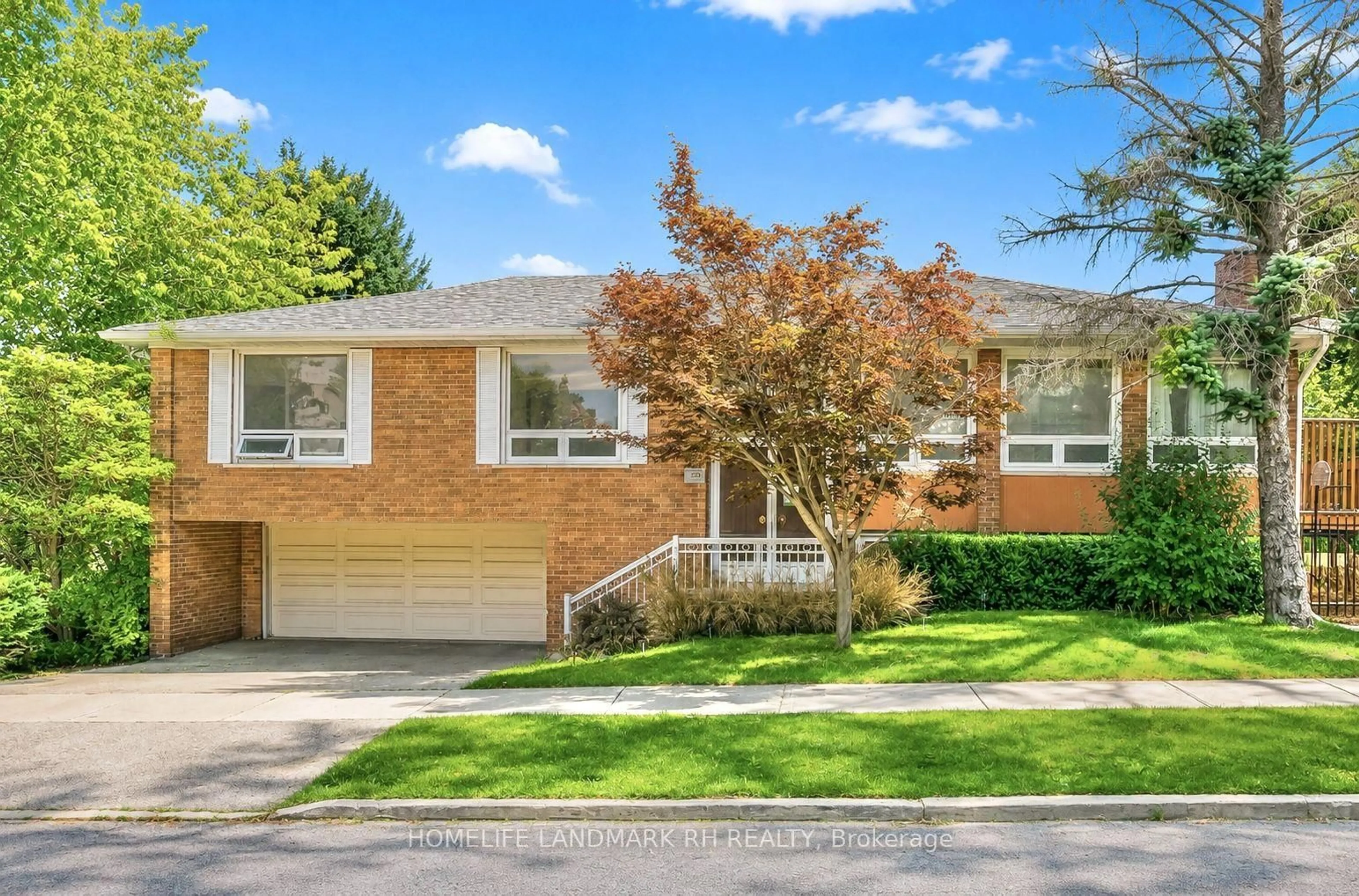 Home with brick exterior material, street for 225 Maxome Ave, Toronto Ontario M2M 3L3