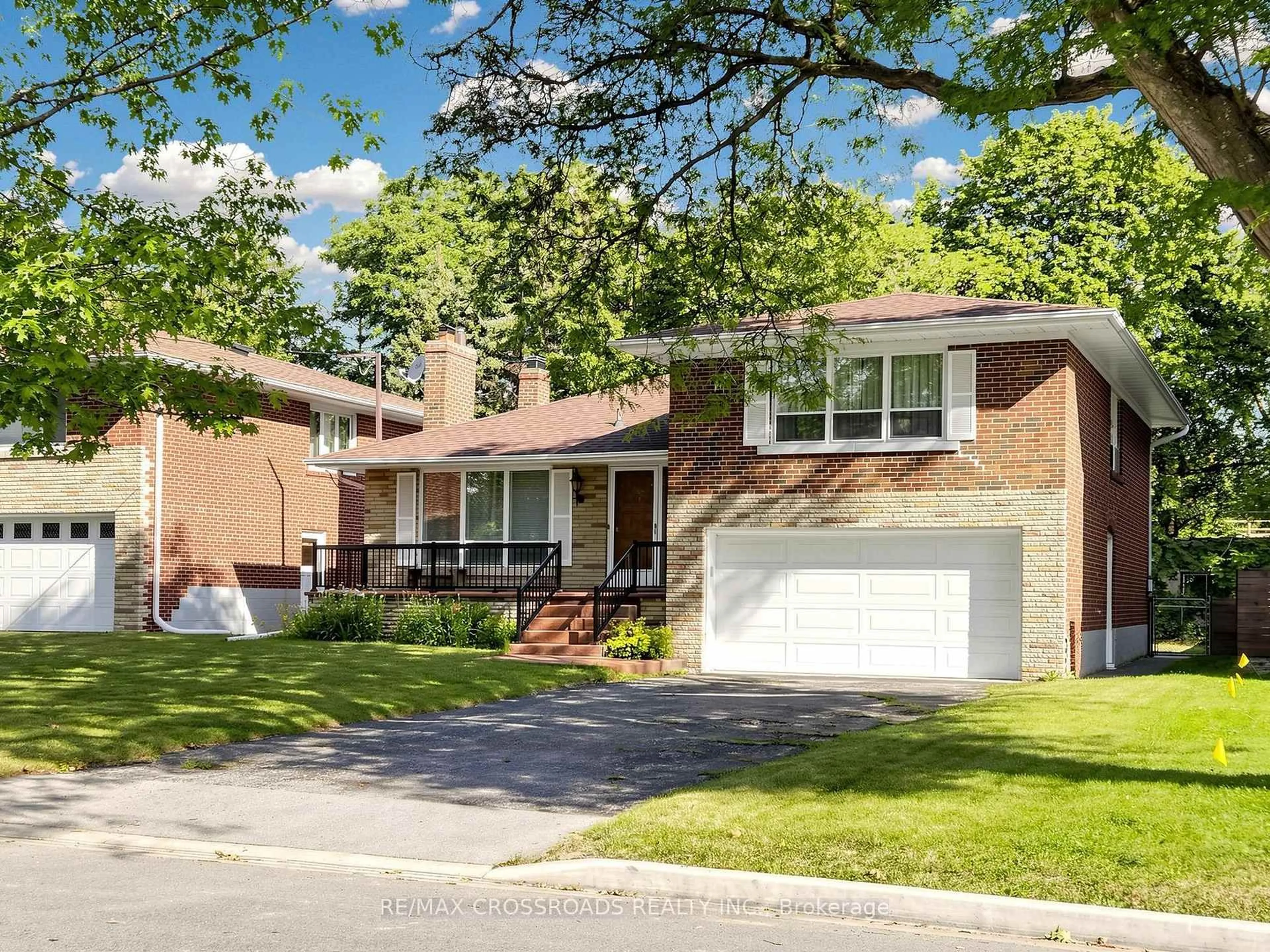 Home with brick exterior material, street for 130 Betty Ann Dr, Toronto Ontario M2N 1X4