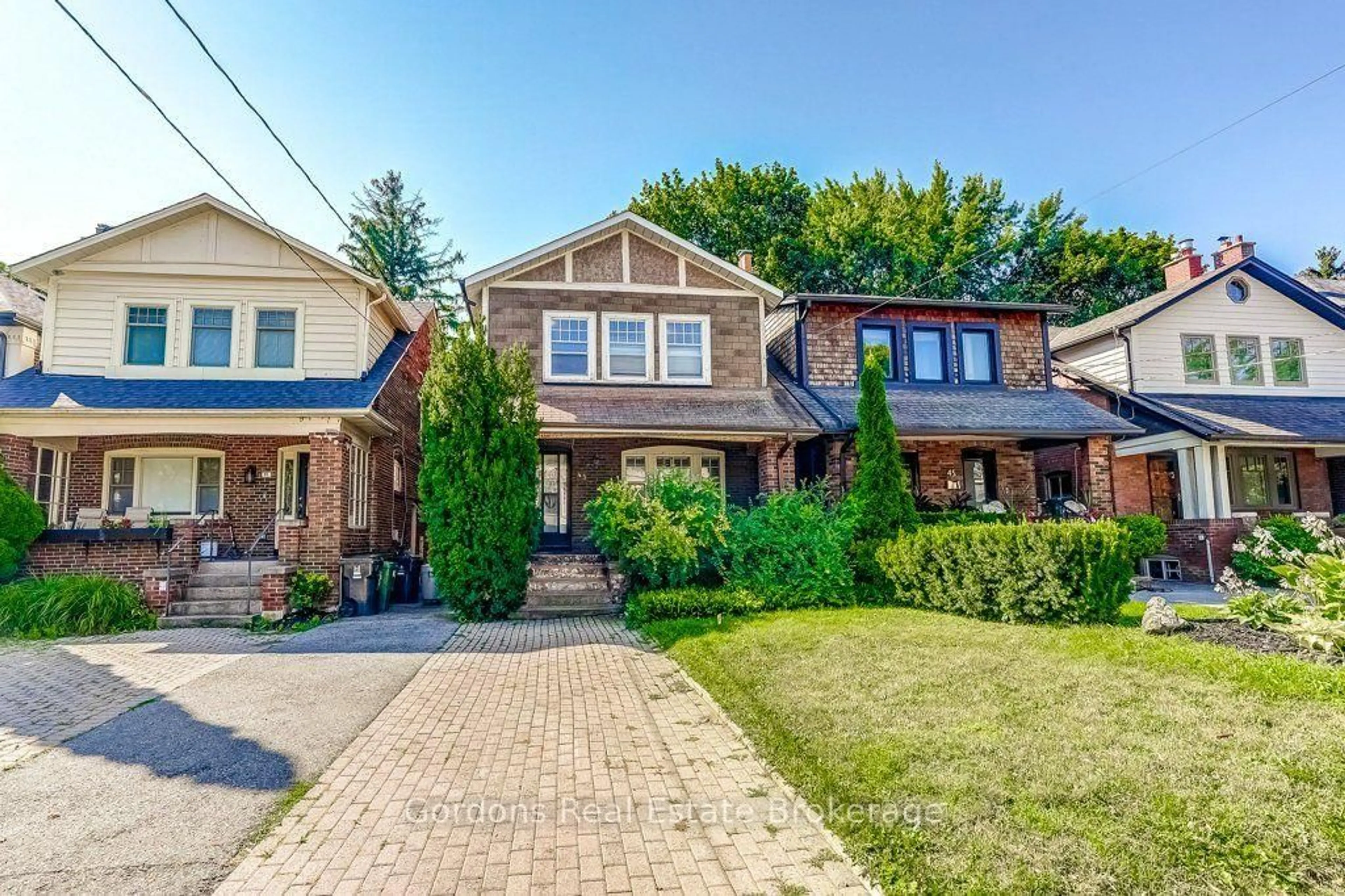 Home with brick exterior material, street for 43 Melrose Ave, Toronto Ontario M5M 1Y6
