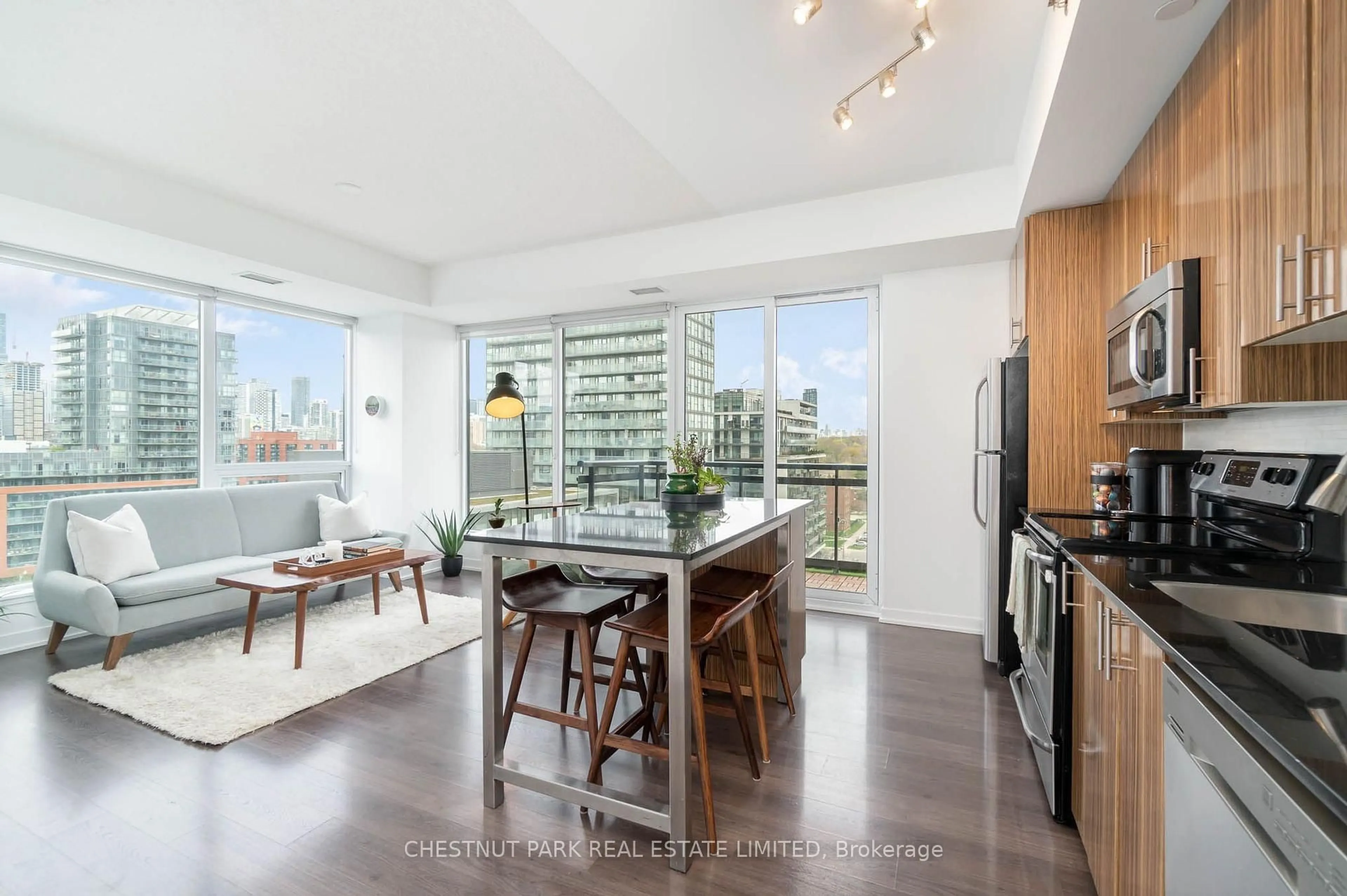 Open concept kitchen, unknown for 225 Sackville St #1009, Toronto Ontario M5A 0B9