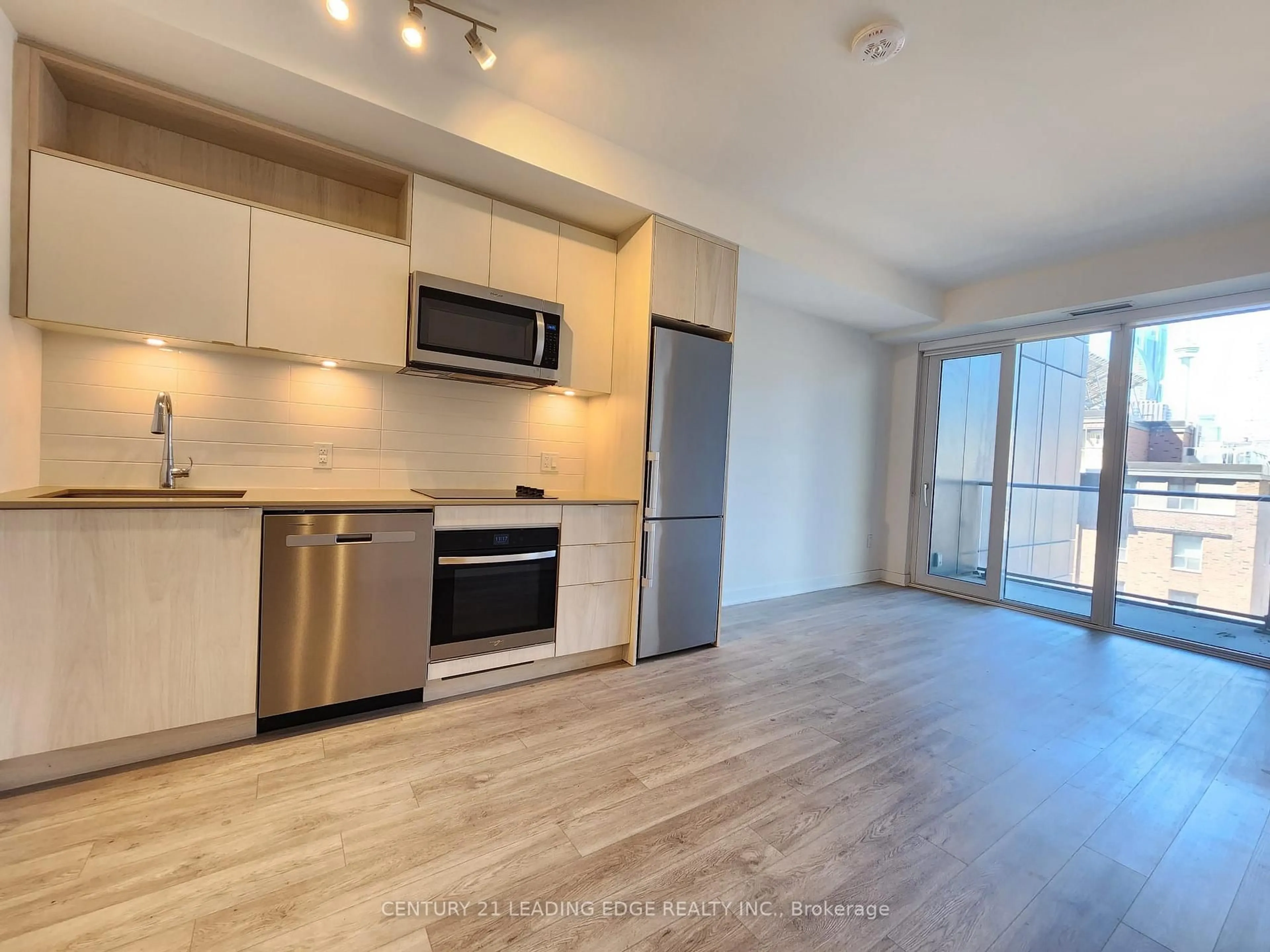 Open concept kitchen, unknown for 135 Lower Sherbourne St #565, Toronto Ontario M5A 1Y4