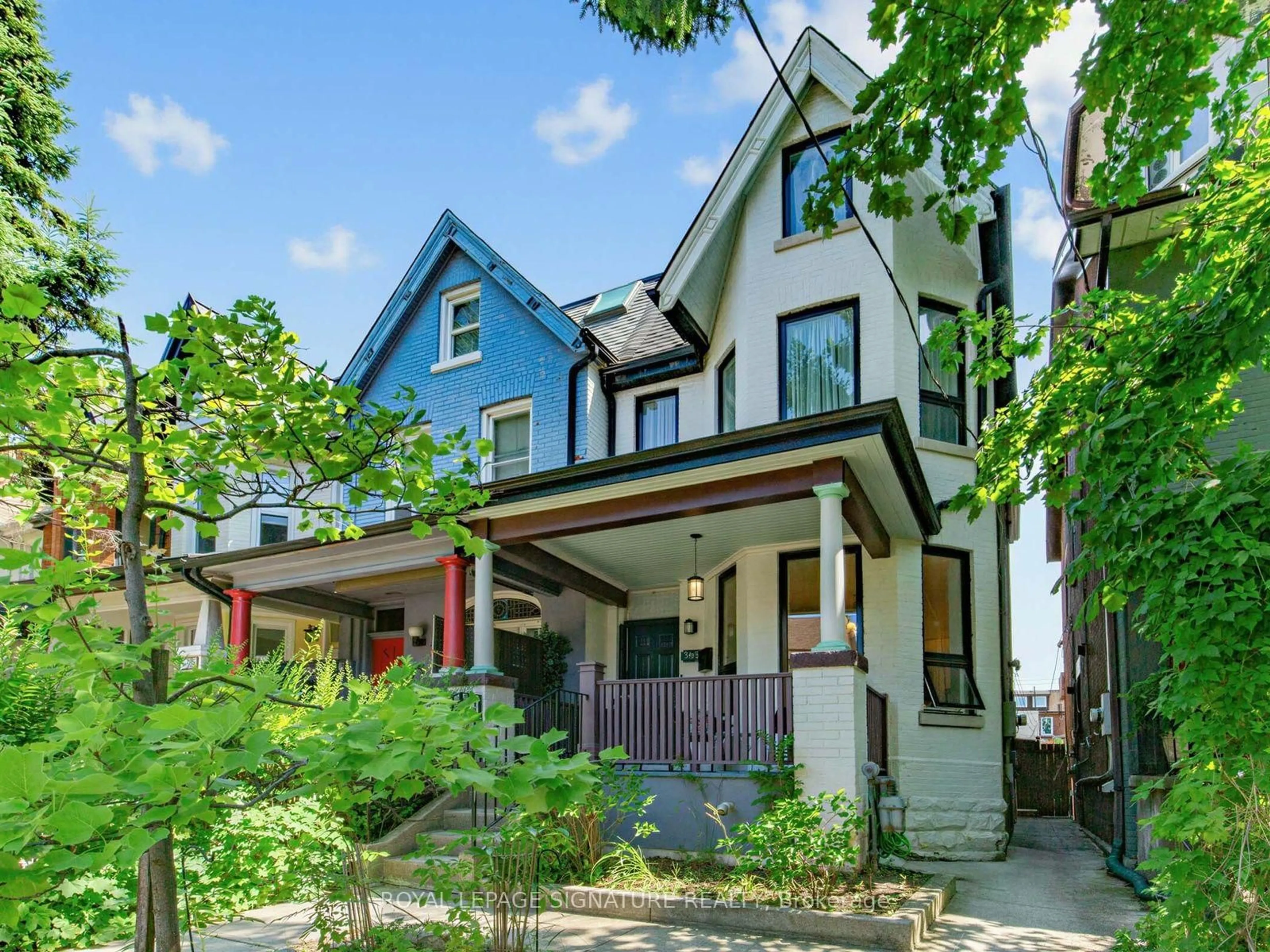 Home with brick exterior material, street for 395 Shaw St, Toronto Ontario M6J 2X4