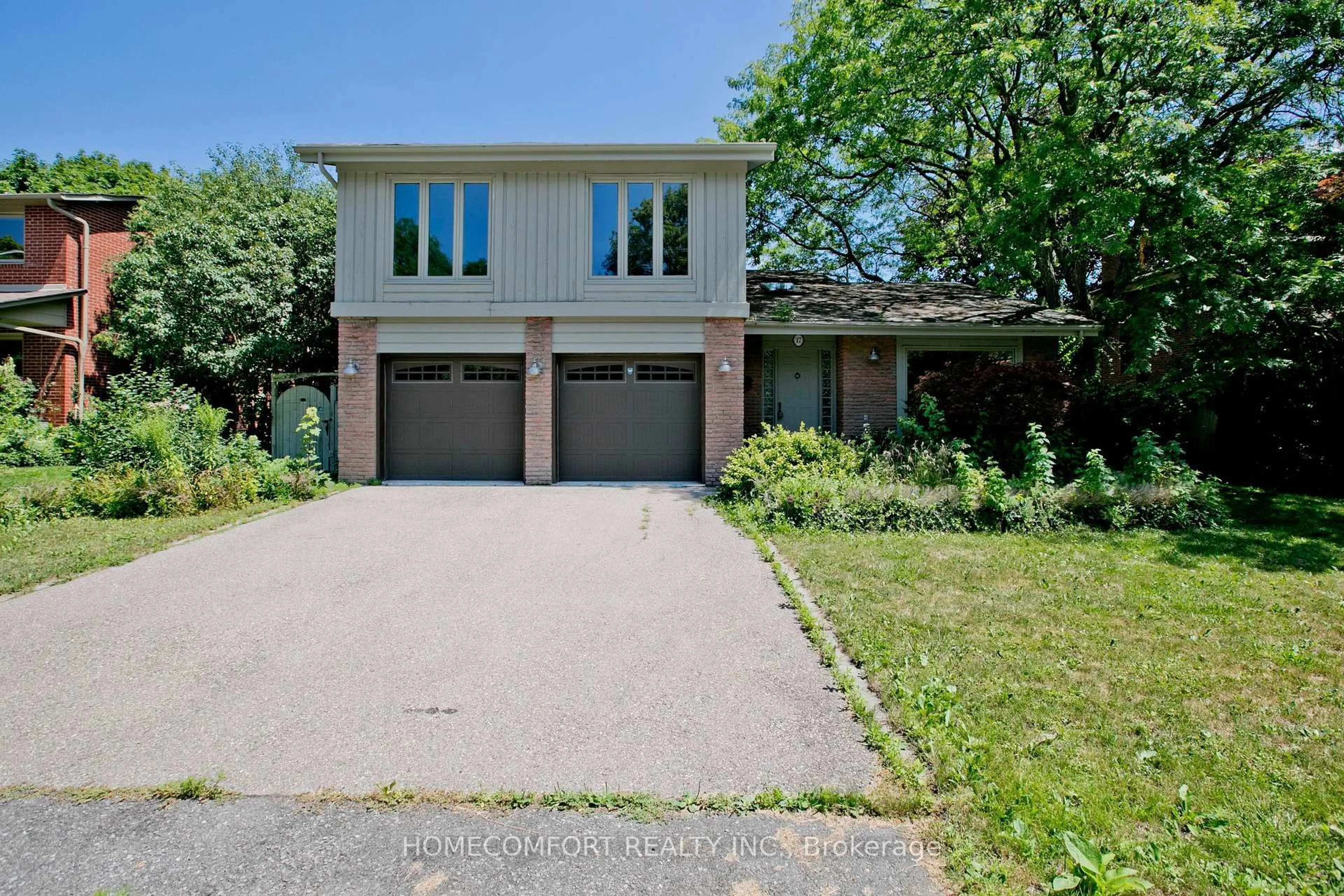 Home with brick exterior material, street for 17 Bramble Dr, Toronto Ontario M3B 2E9