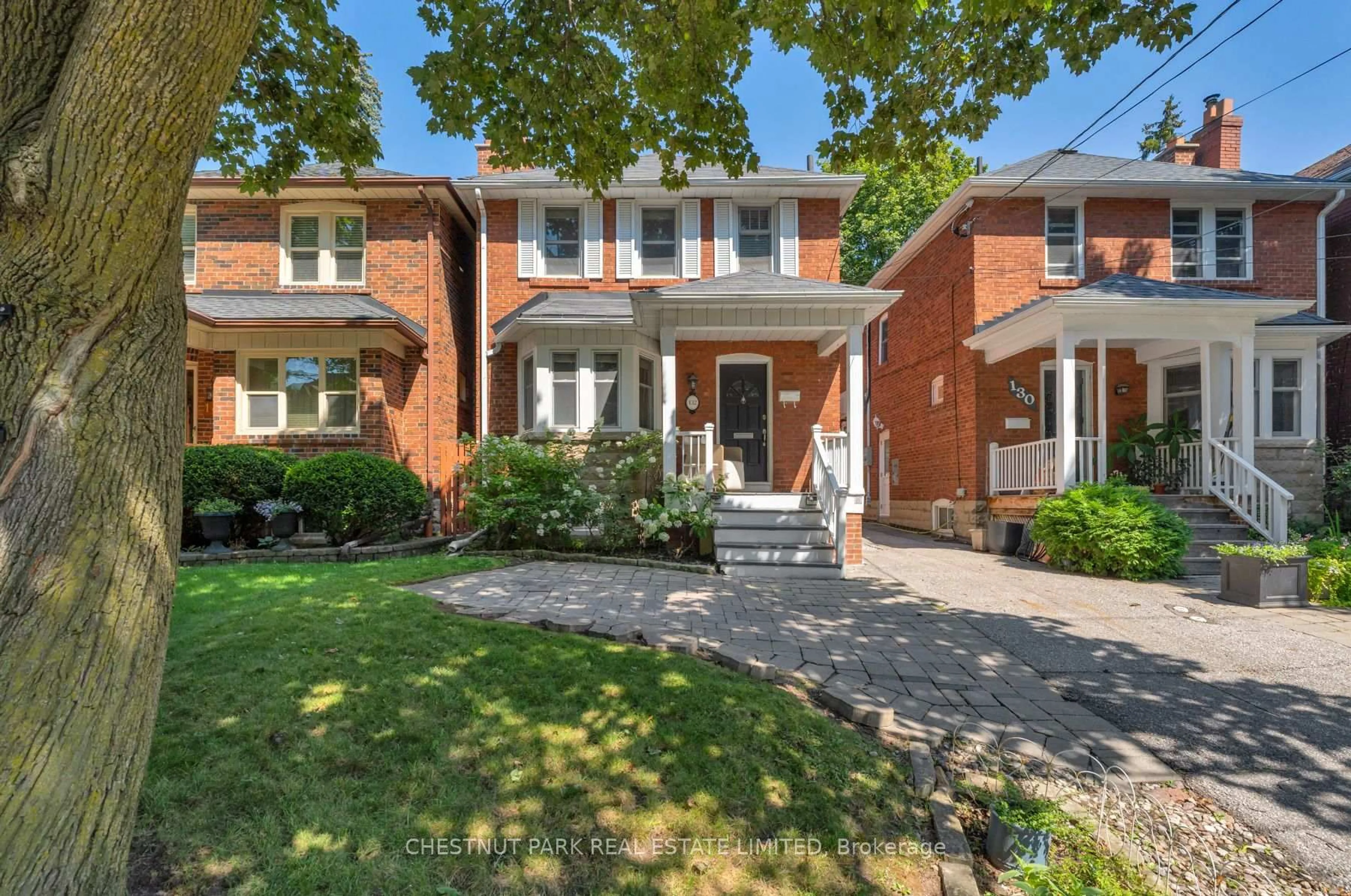 Home with brick exterior material, street for 132 Cranbrooke Ave, Toronto Ontario M5M 1M5
