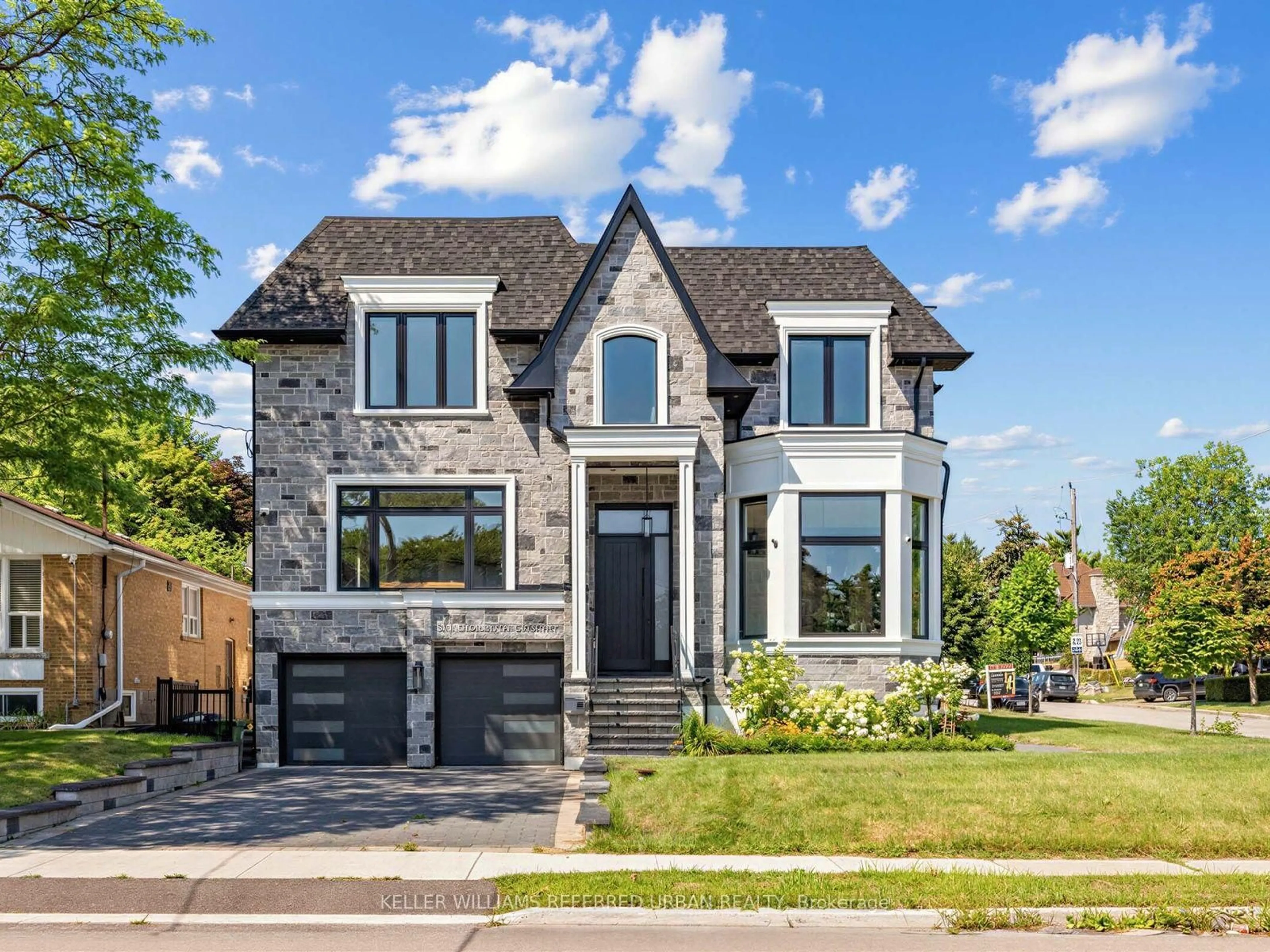 Home with brick exterior material, street for 35 Lloydminster Cres, Toronto Ontario M2M 2R9