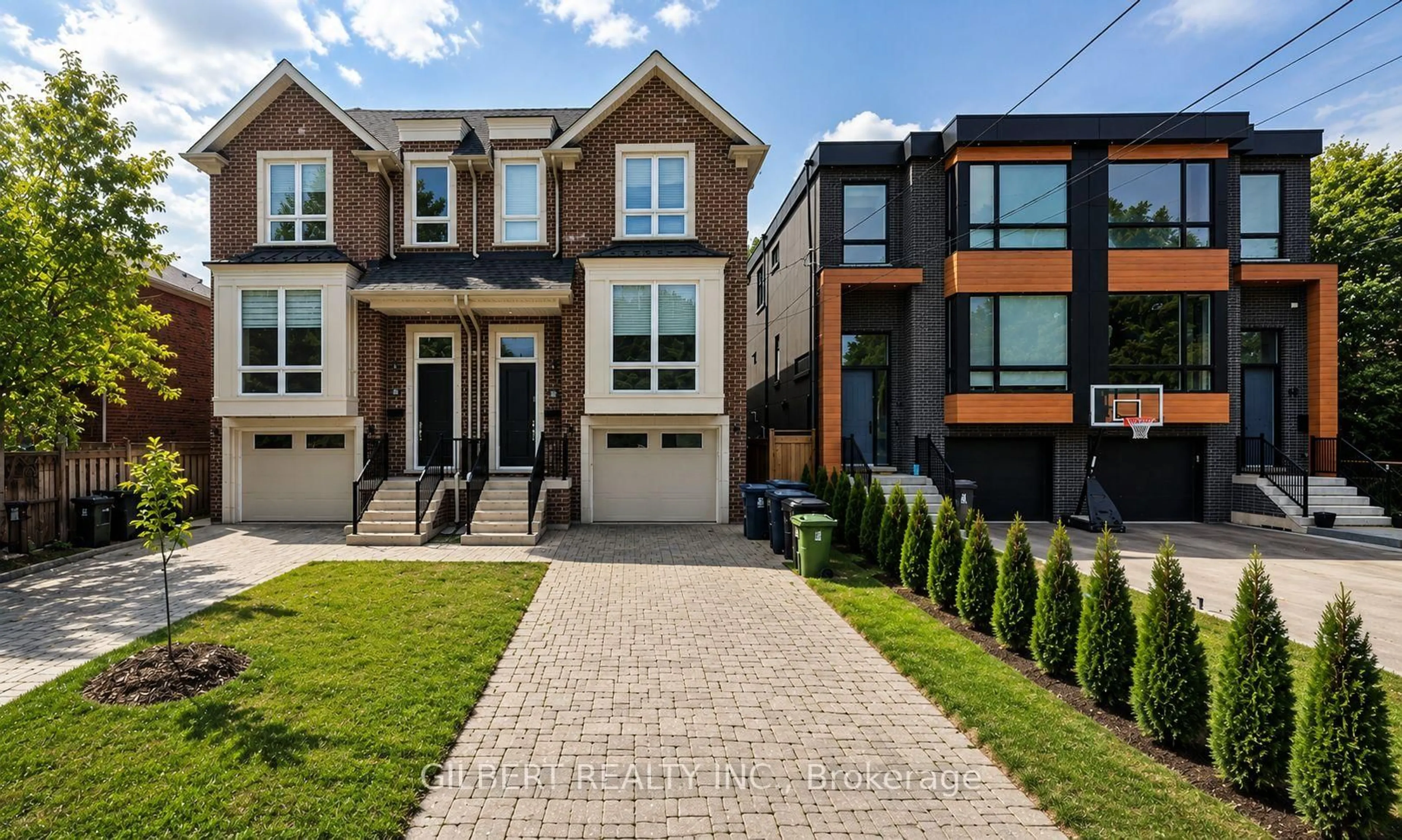 Home with brick exterior material, street for 35B Marquette Ave, Toronto Ontario M6A 1X8