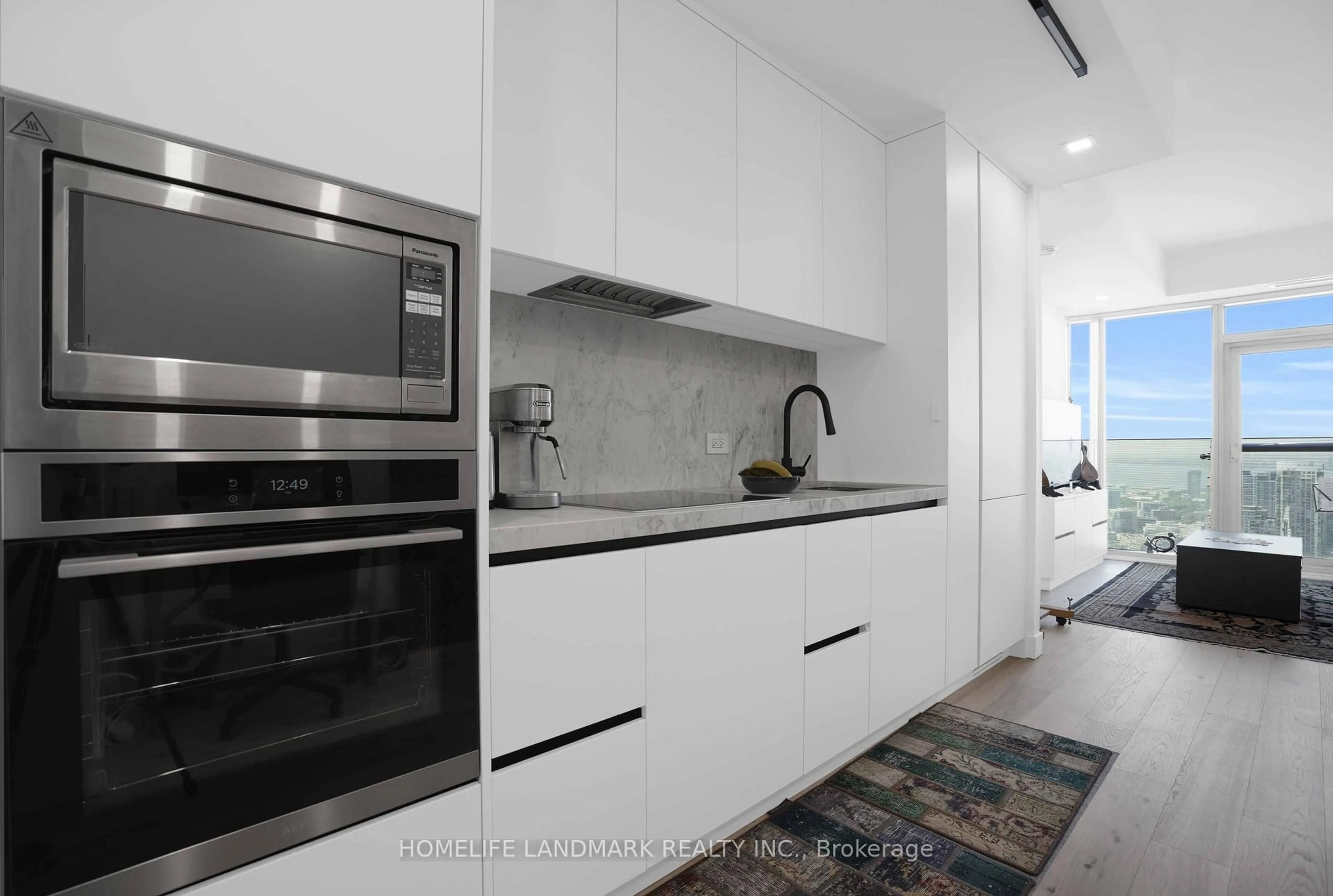 Contemporary kitchen, unknown for 14 York St #5207, Toronto Ontario M5J 0B1
