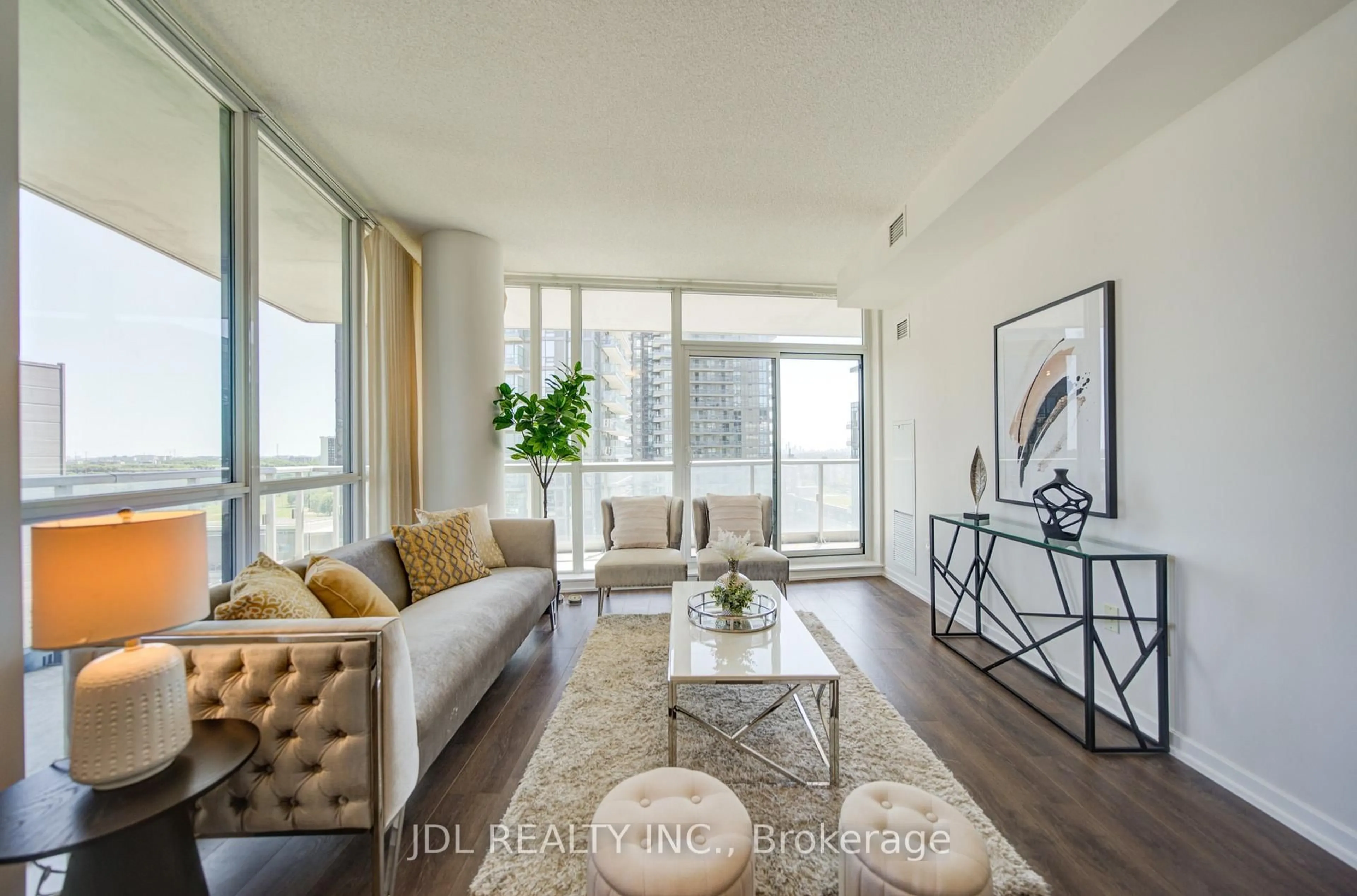 Living room with furniture, unknown for 62 Forest Manor Rd #1005, Toronto Ontario M2J 0B6