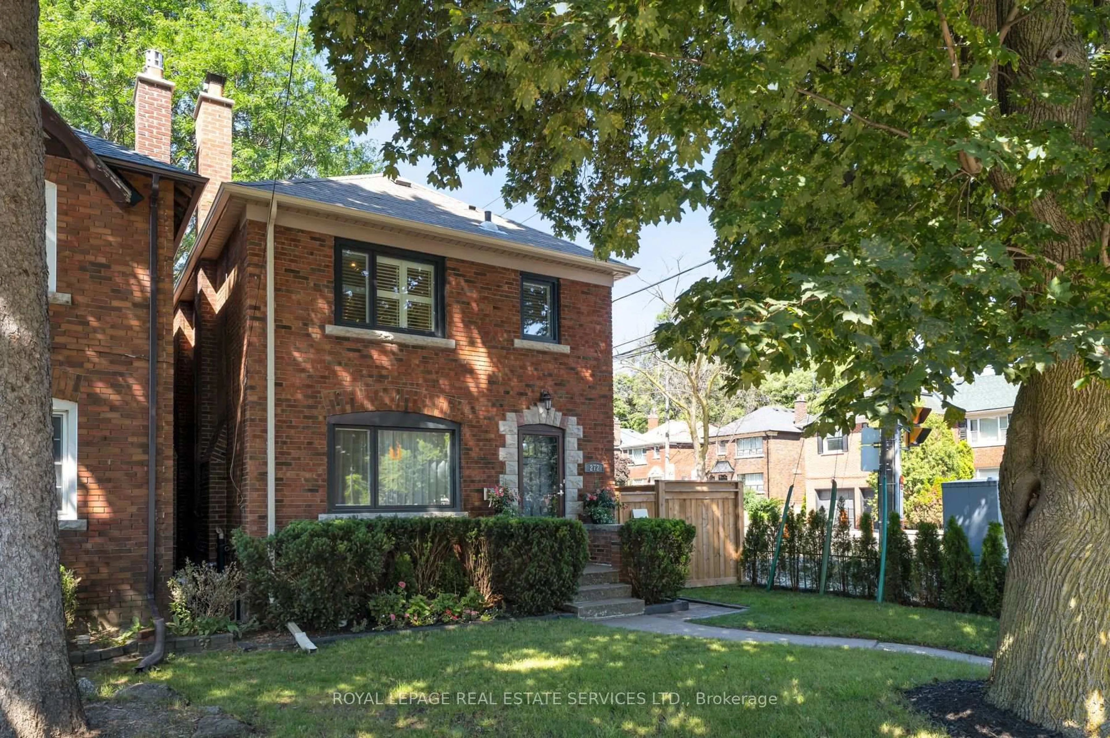 Home with brick exterior material, street for 272 Rumsey Rd, Toronto Ontario M4G 1P9