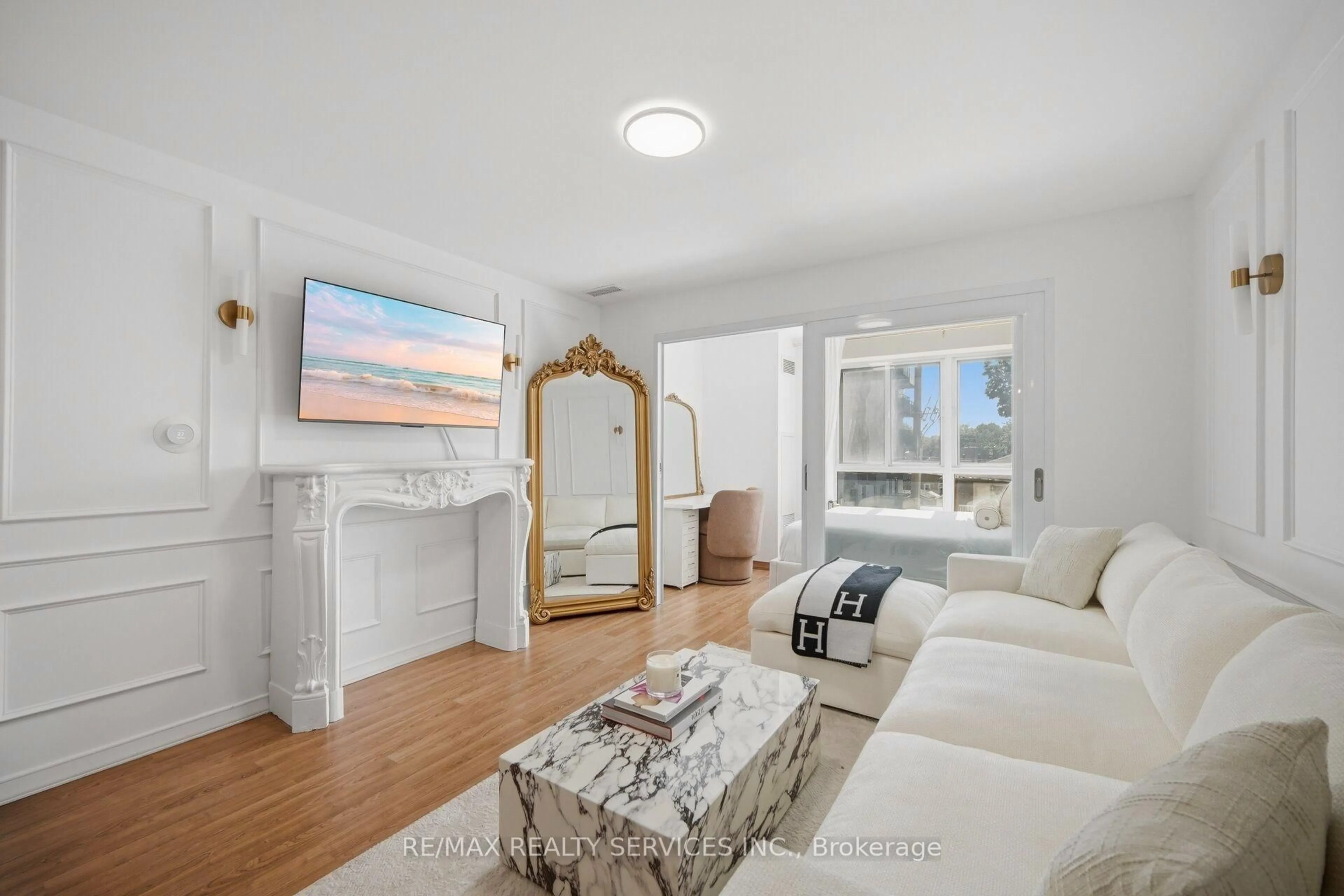Living room with furniture, unknown for 15 Maplewood Ave #310, Toronto Ontario M6C 4B4