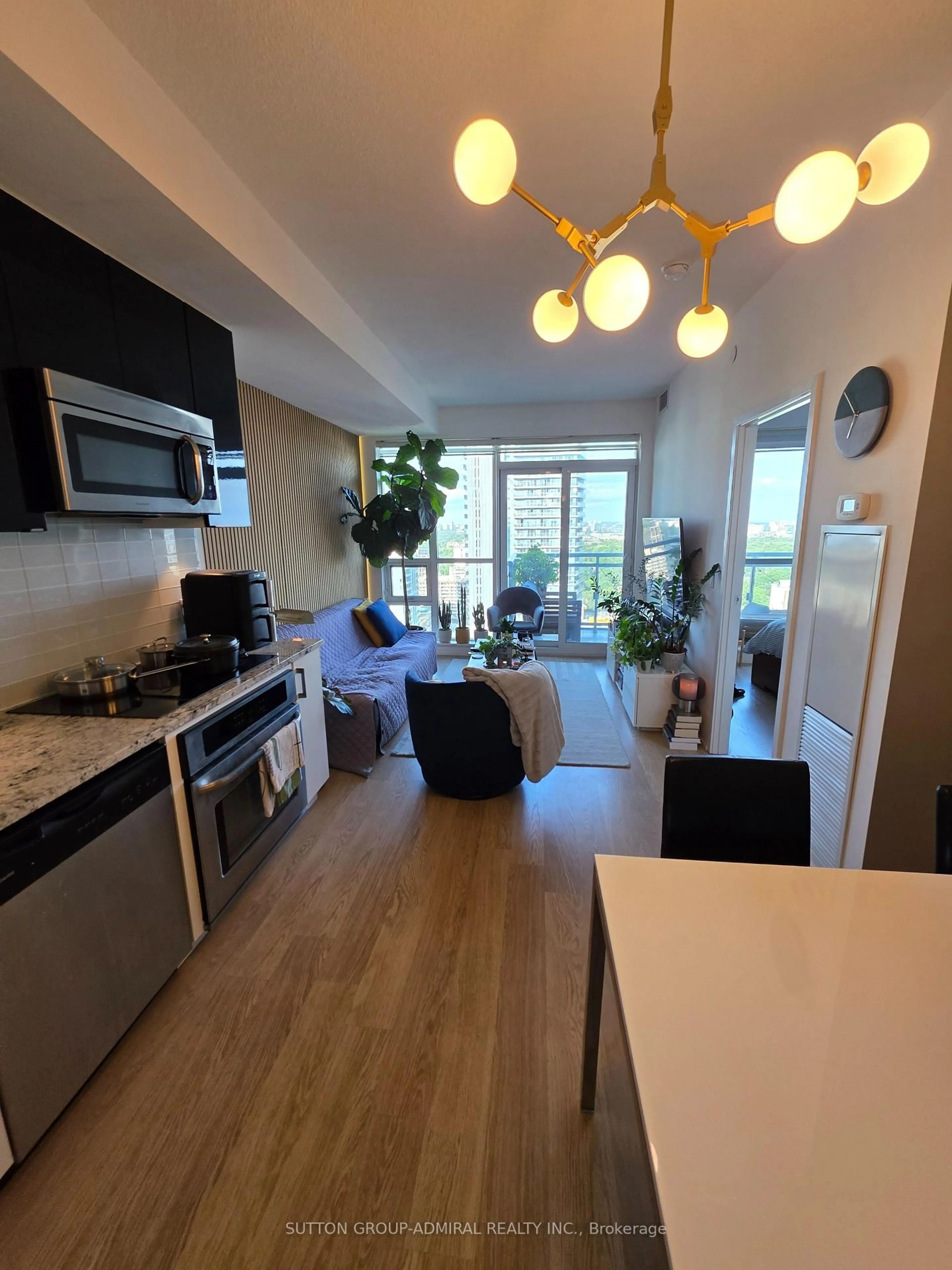 Open concept kitchen, unknown for 98 Lillian St #2316, Toronto Ontario M4S 0A5