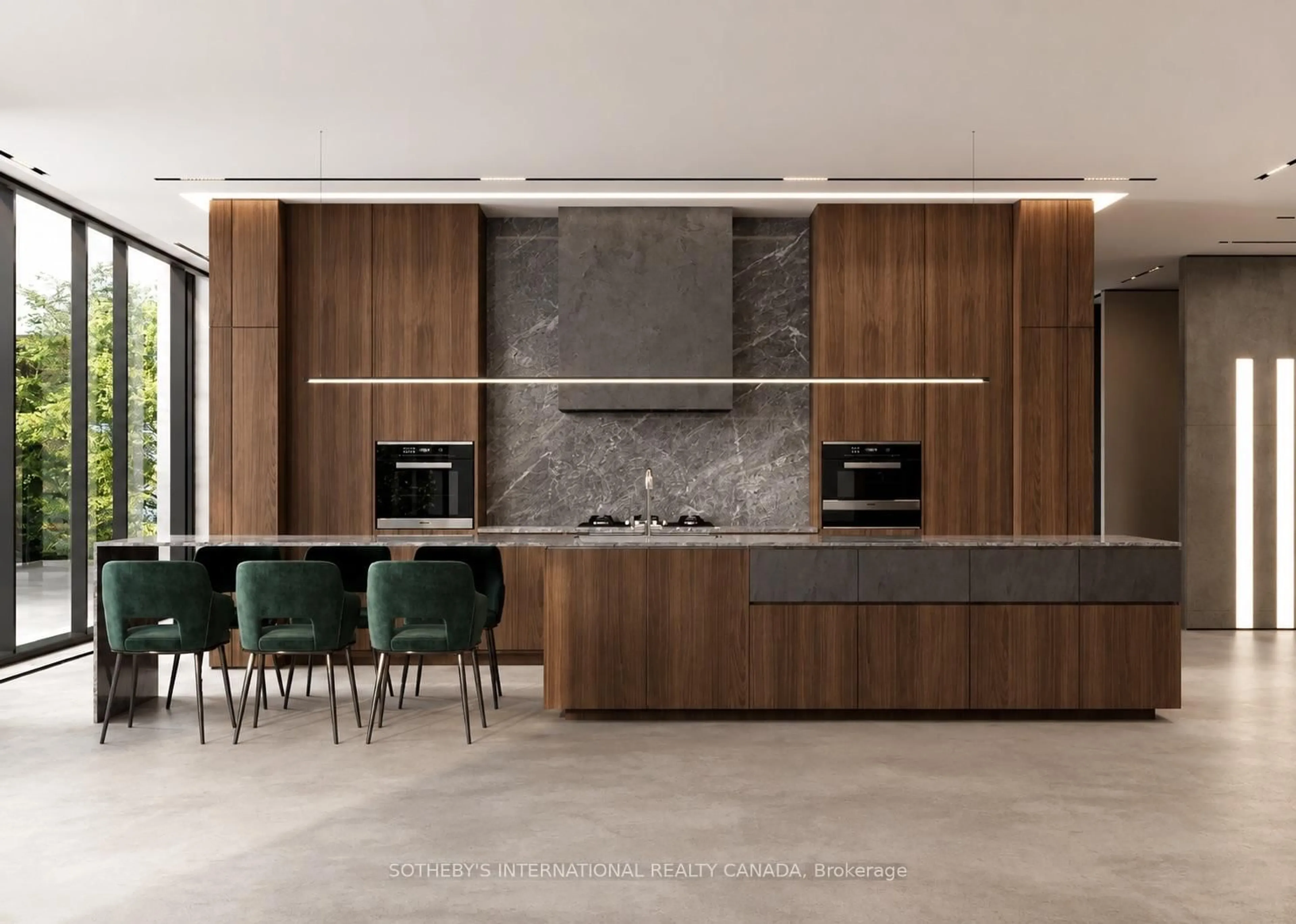 Contemporary kitchen, ceramic/tile floor for 10 Ternhill Cres, Toronto Ontario M3C 2E5