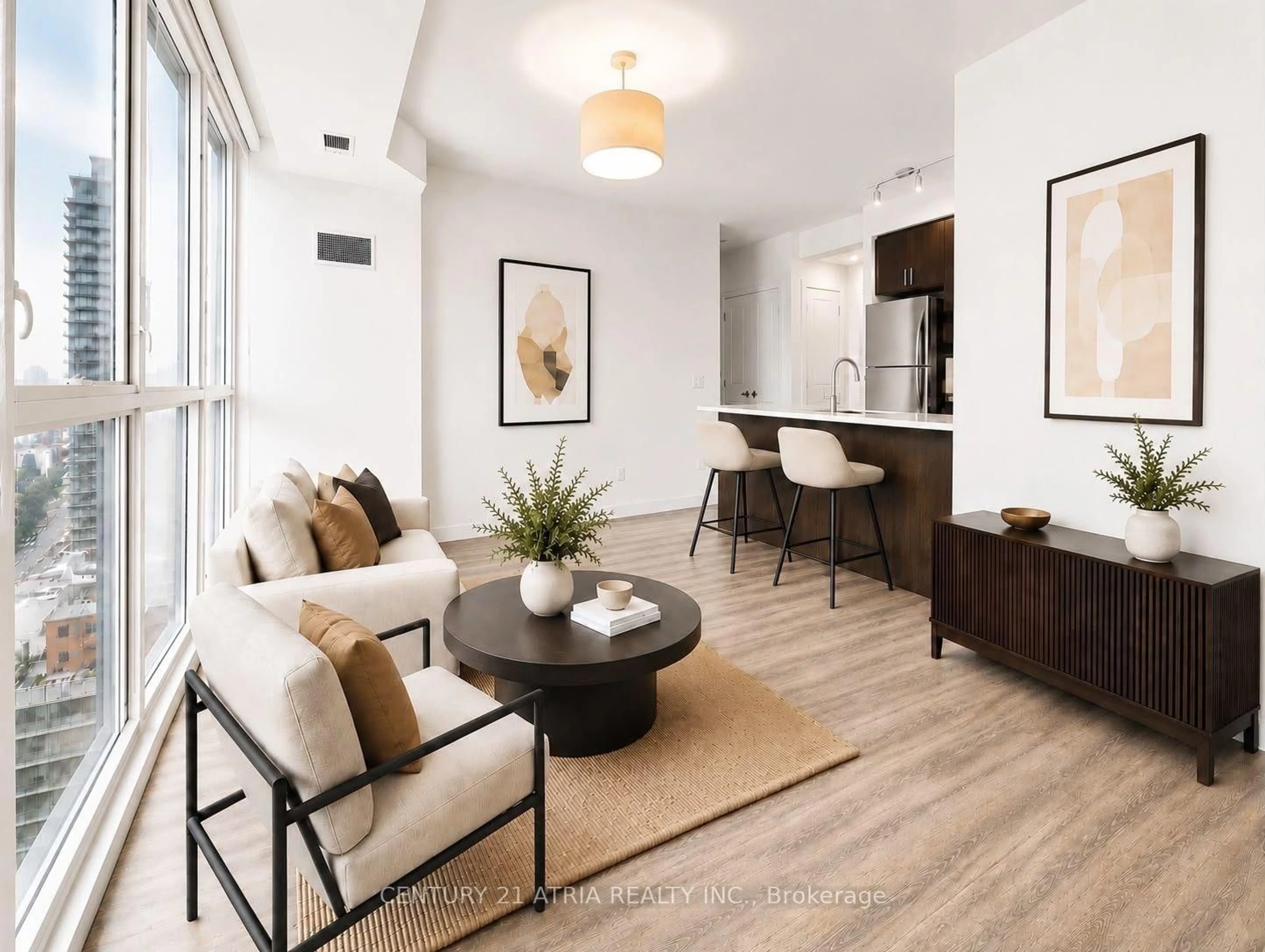 Living room with furniture, unknown for 530 St Clair Ave #1004, Toronto Ontario M6C 0A2
