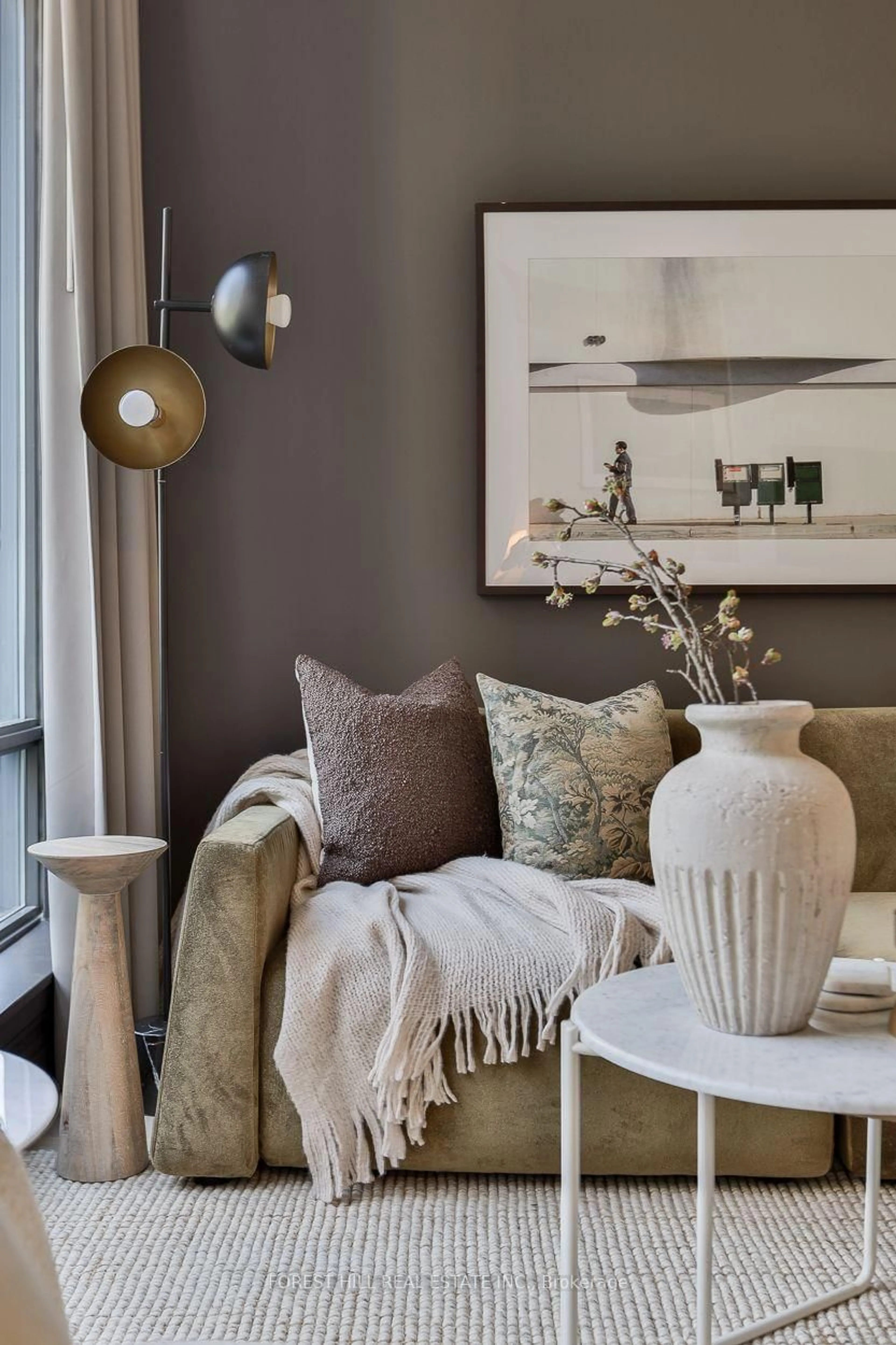 Living room with furniture, unknown for 21 Scollard St #512, Toronto Ontario M5R 1G1