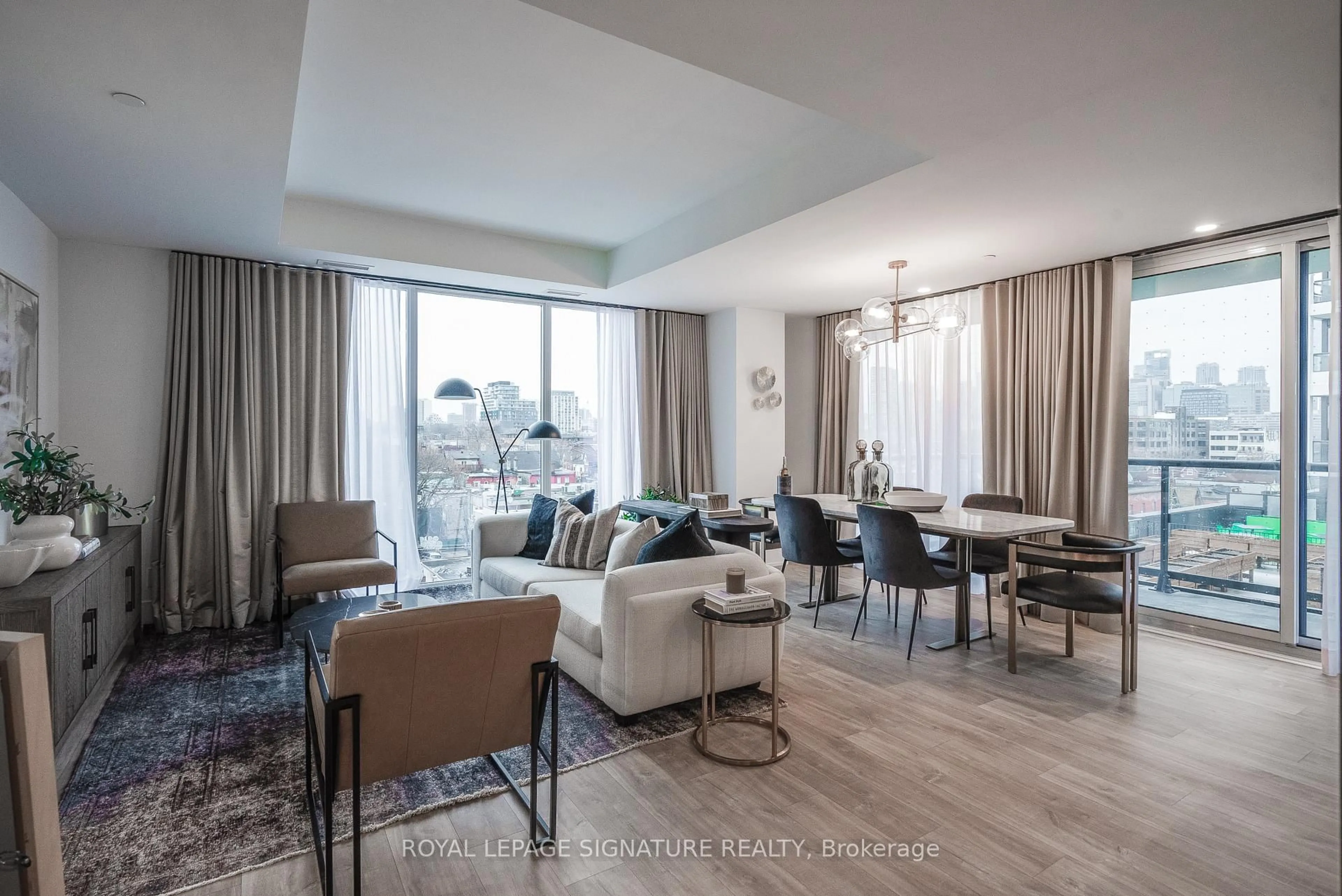 Living room with furniture, unknown for 115 Denison Ave #613, Toronto Ontario M5T 2N1