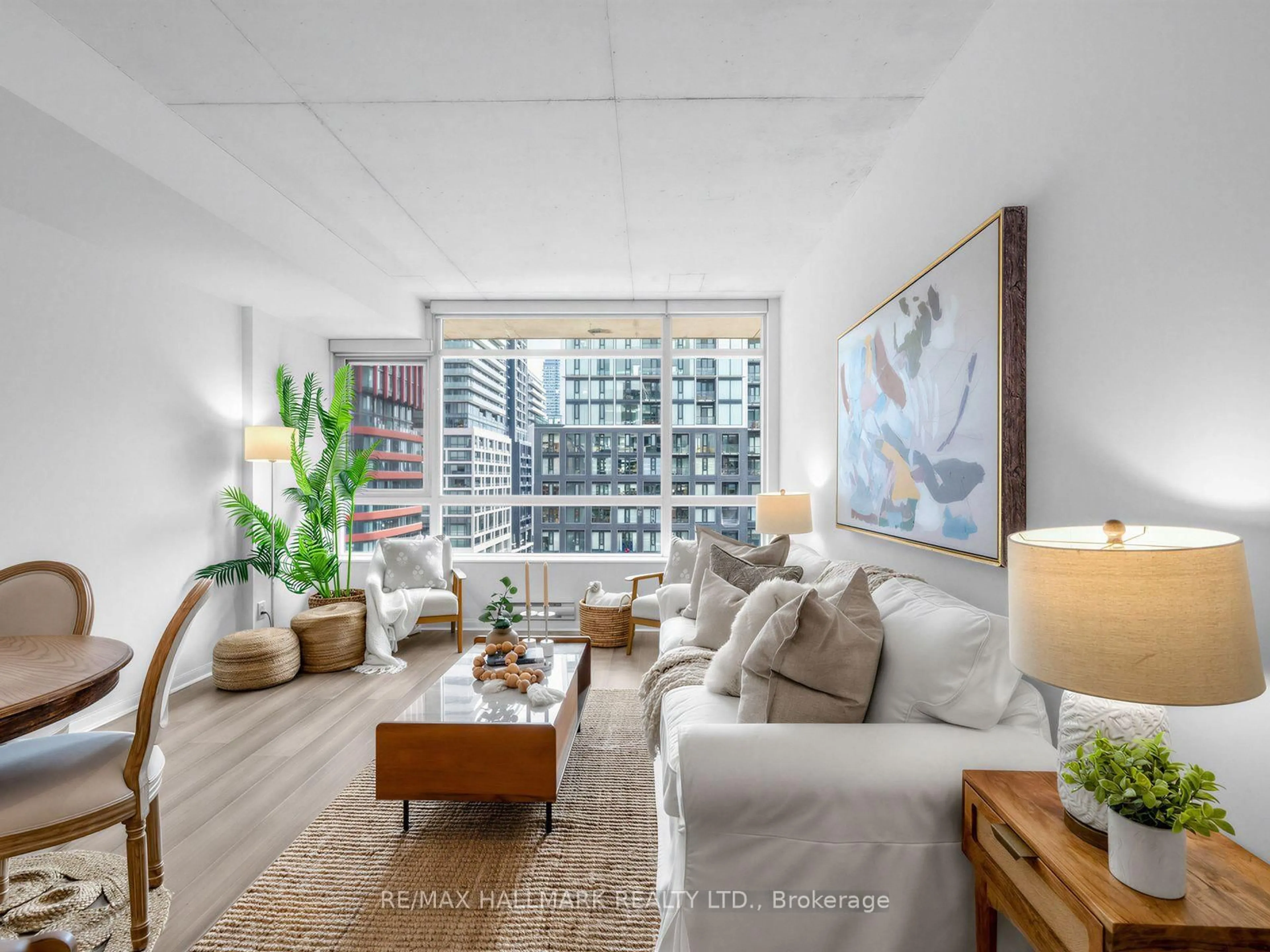 Living room with furniture, unknown for 333 Adelaide St #728, Toronto Ontario M5A 4T4