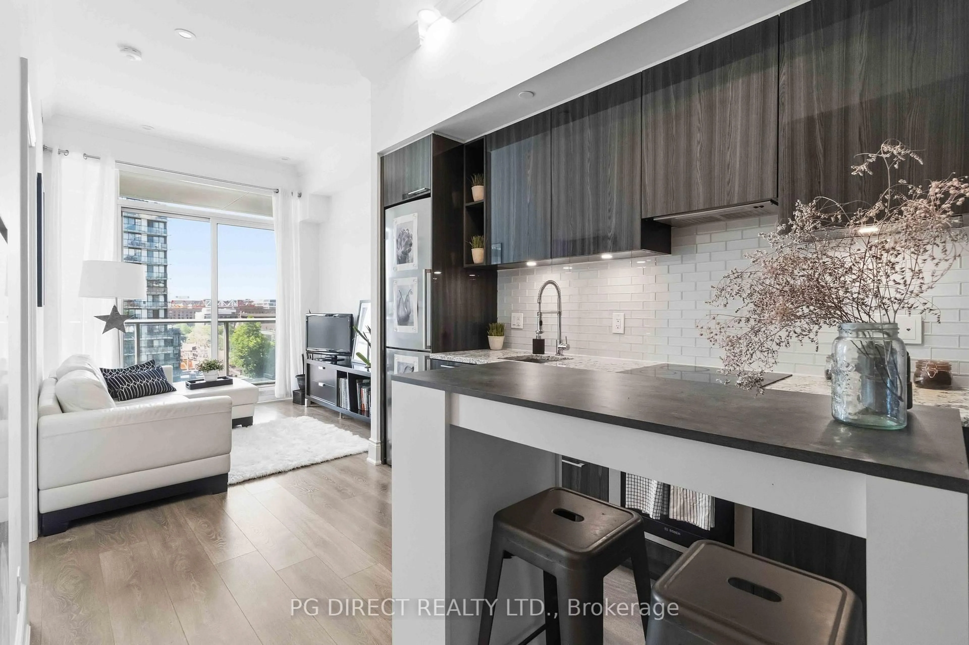 Open concept kitchen, unknown for 120 Parliament St #713, Toronto Ontario M5A 0N6