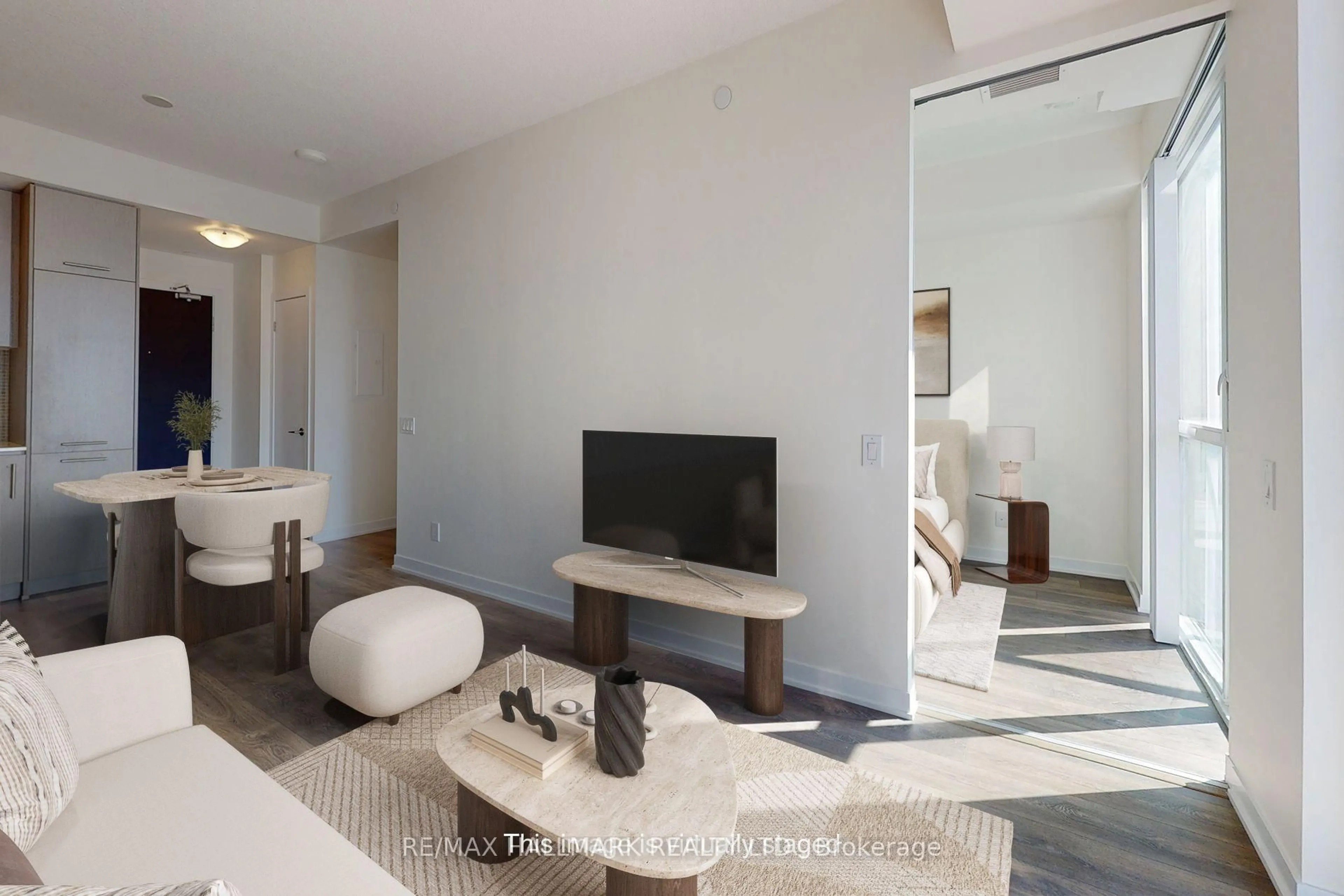 Living room with furniture, unknown for 87 Peter St #4216, Toronto Ontario M5V 0P1