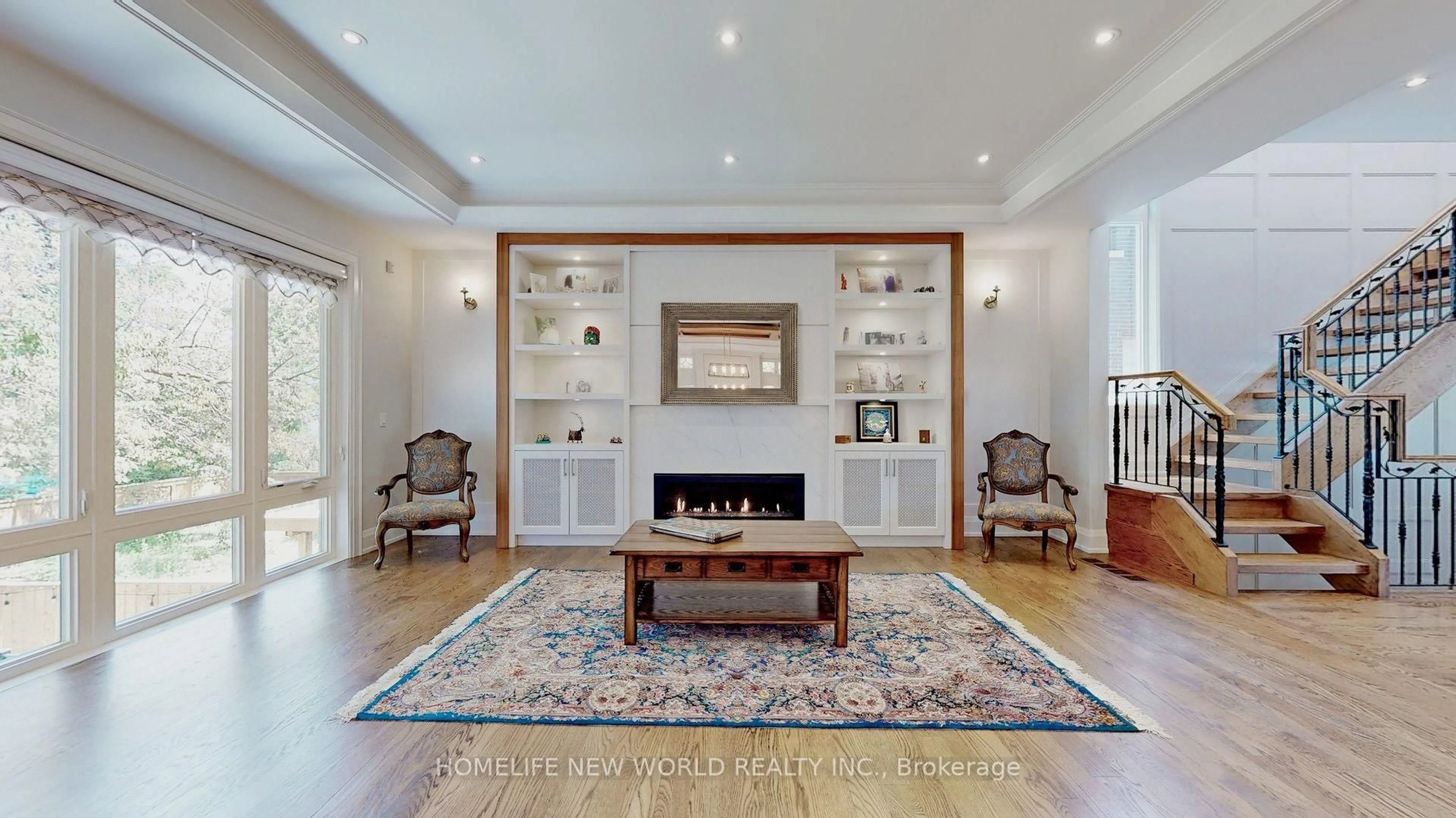 Living room with furniture, unknown for 302 Johnston Ave, Toronto Ontario M2N 1H7