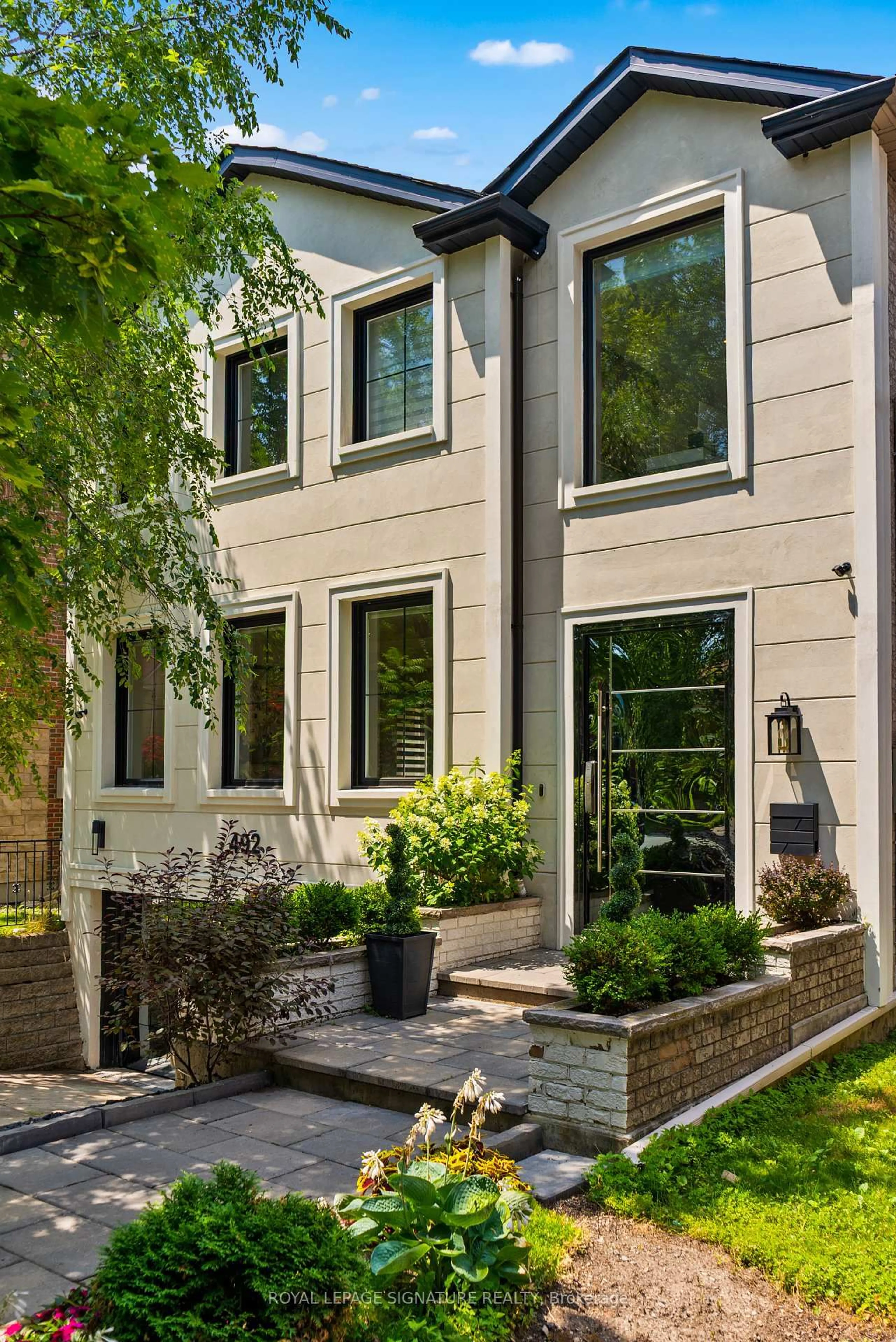 Home with brick exterior material, street for 492 Old Orchard Grve, Toronto Ontario M5M 2G5