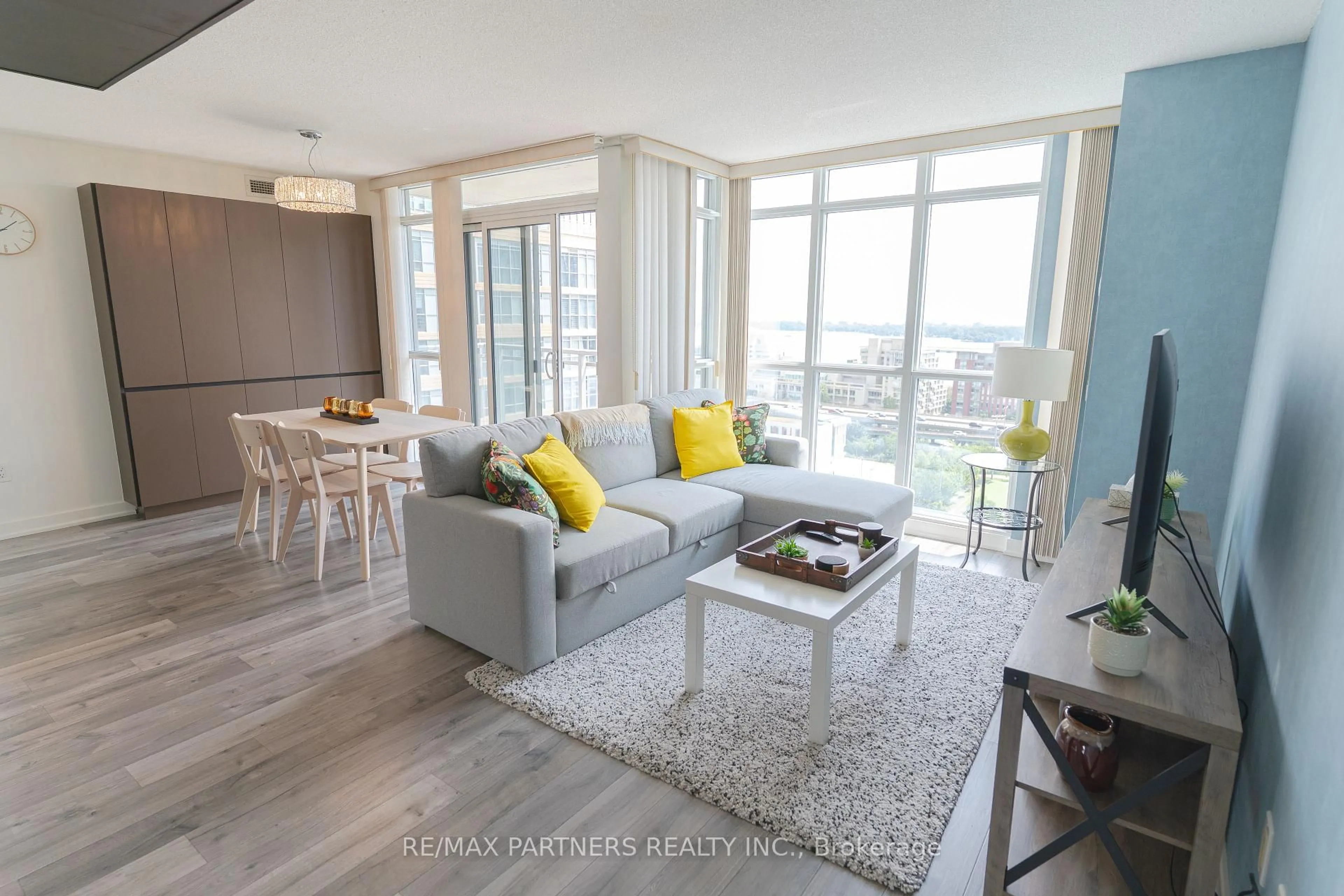 Living room with furniture, unknown for 15 Iceboat Terr #1806, Toronto Ontario M5V 4A5