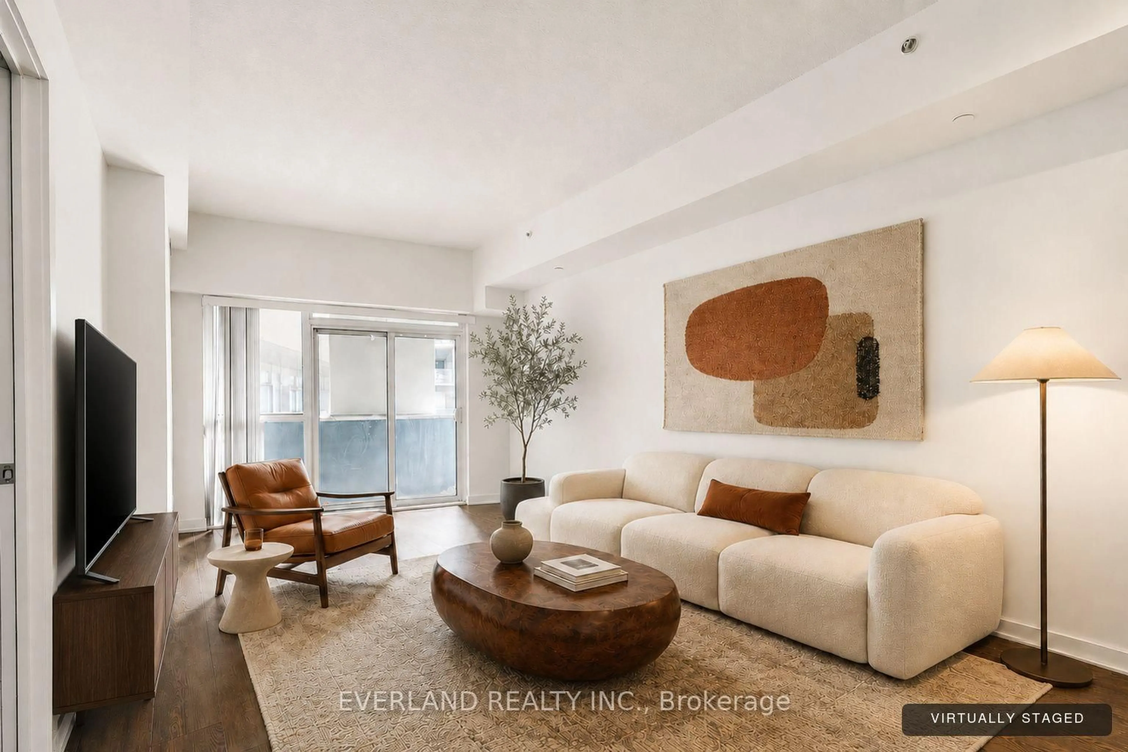 Living room with furniture, unknown for 20 Bruyeres Mews #201, Toronto Ontario M5V 0G8