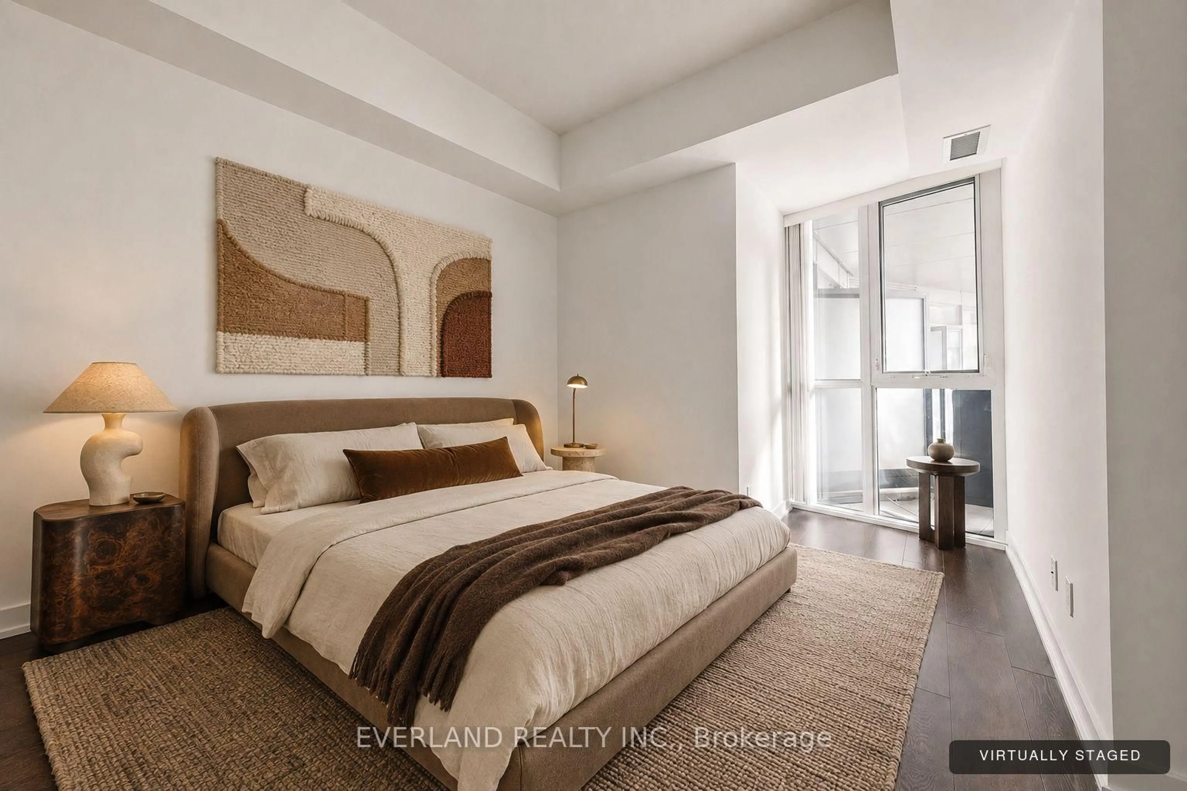 Bedroom with bed, unknown for 20 Bruyeres Mews #201, Toronto Ontario M5V 0G8