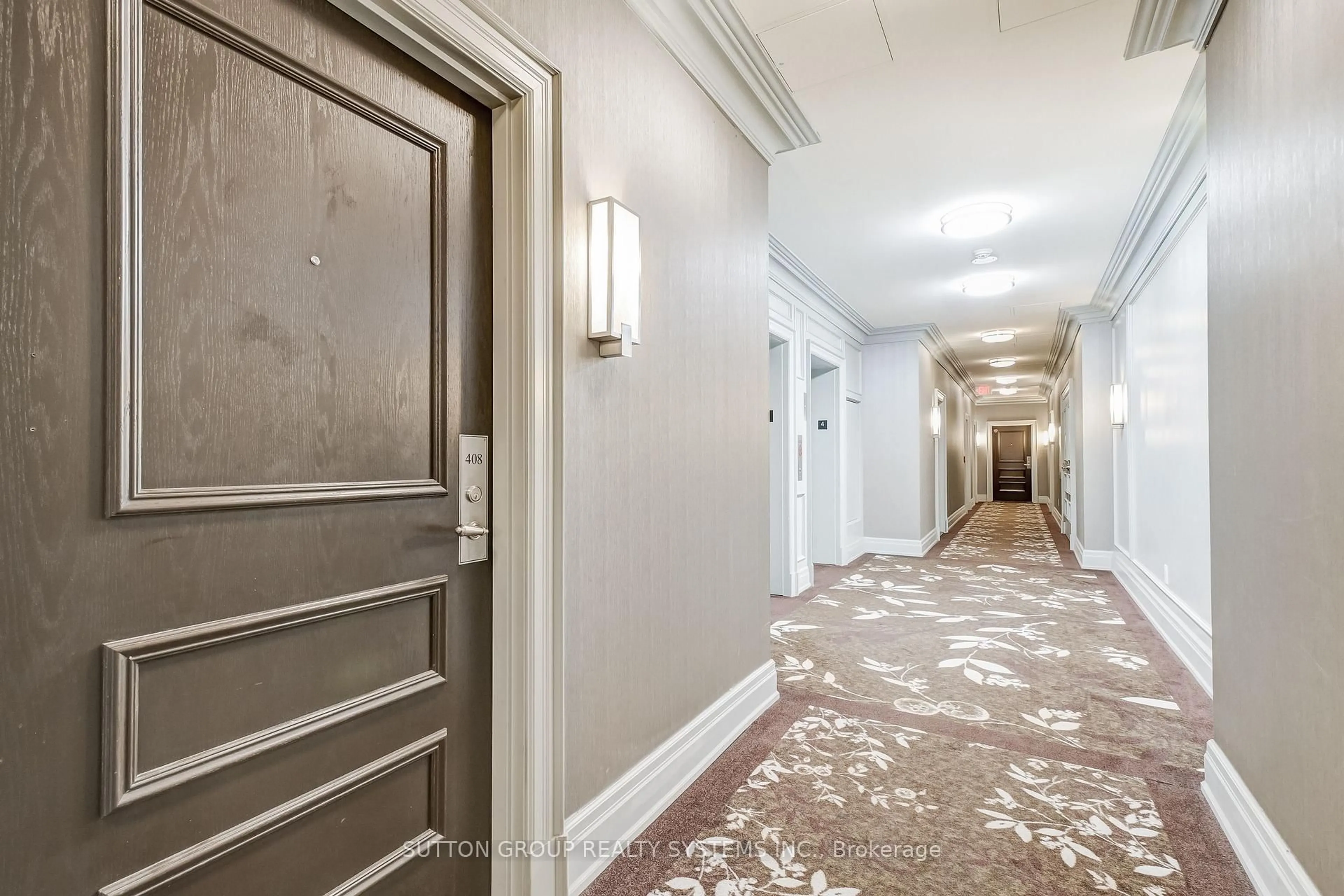Indoor foyer for 15 Rean Dr #408, Toronto Ontario M2K 0A7