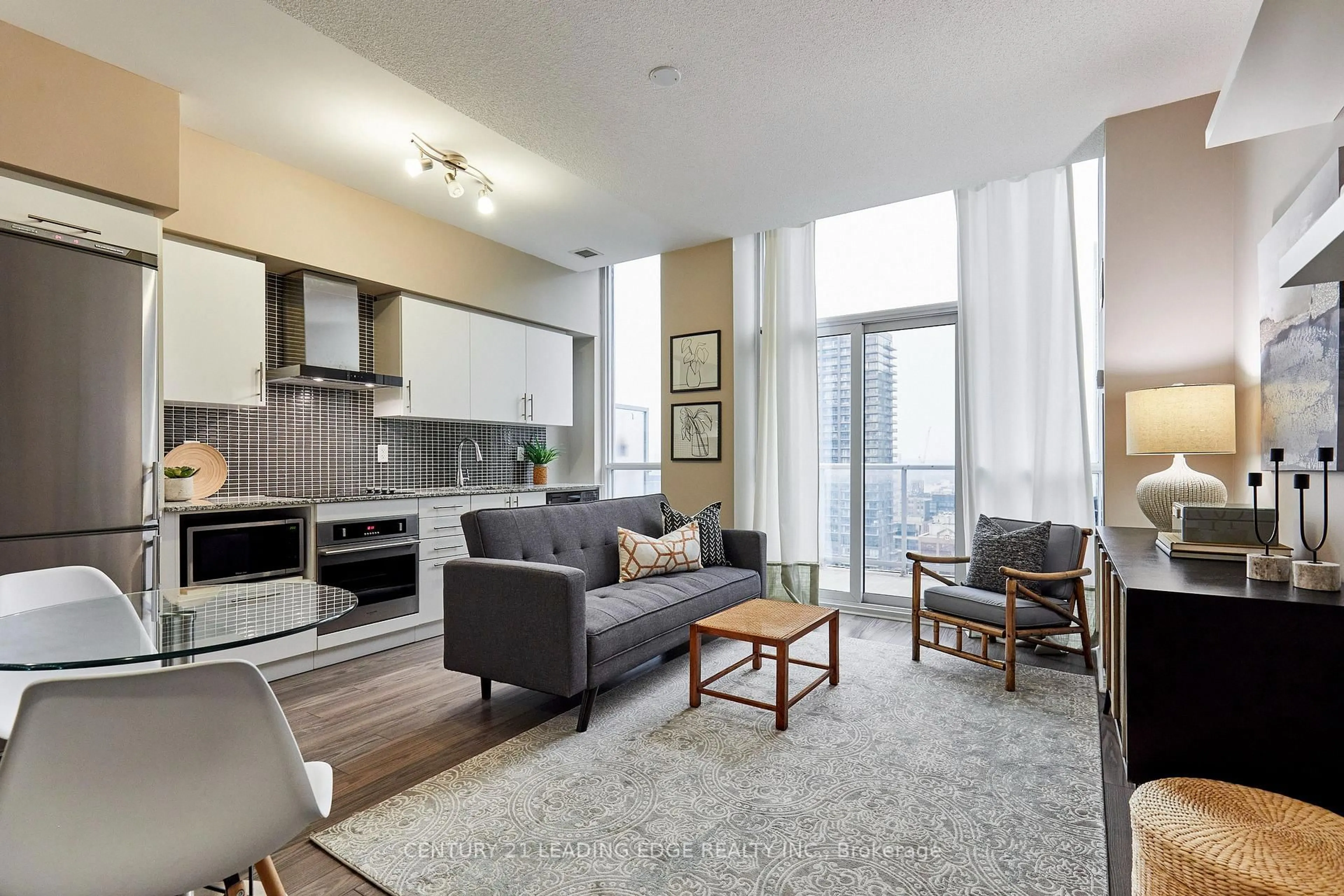 Living room with furniture, unknown for 352 Front St #PH08, Toronto Ontario M5V 1B5