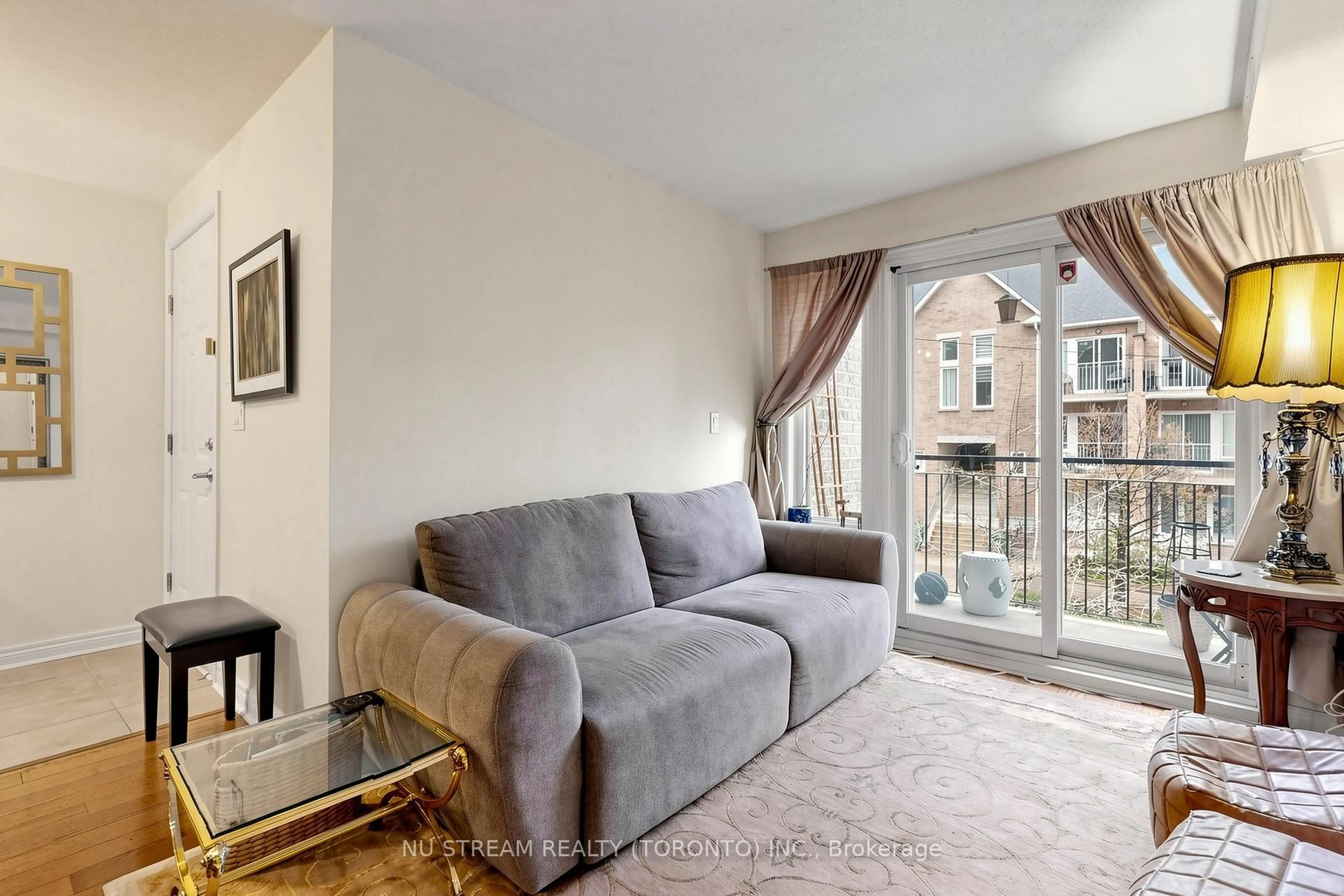Living room with furniture, unknown for 10 Brian Peck Cres #201, Toronto Ontario M4G 4K4