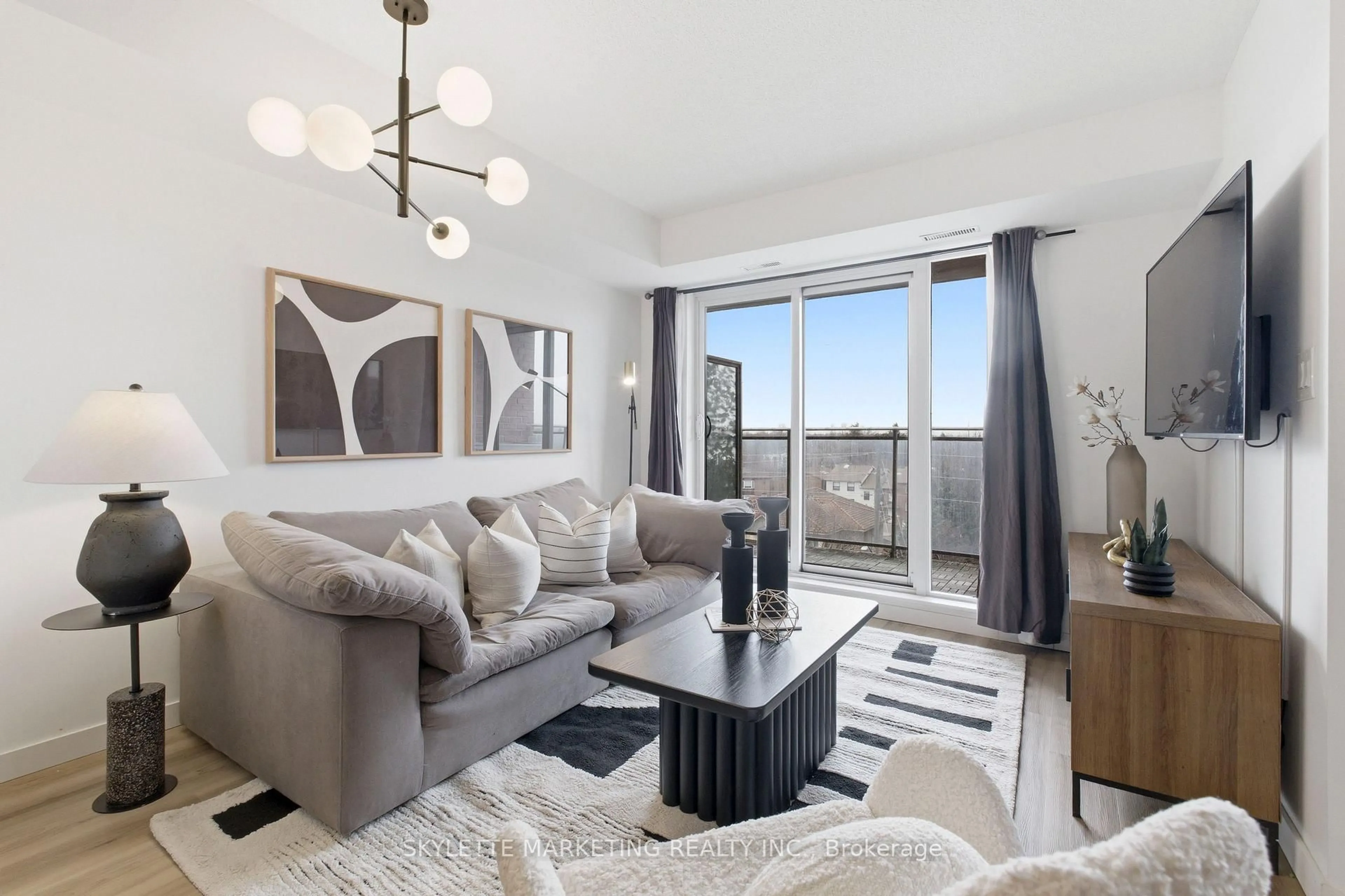 Living room with furniture, unknown for 801 Sheppard Ave #701, Toronto Ontario M3H 0A8