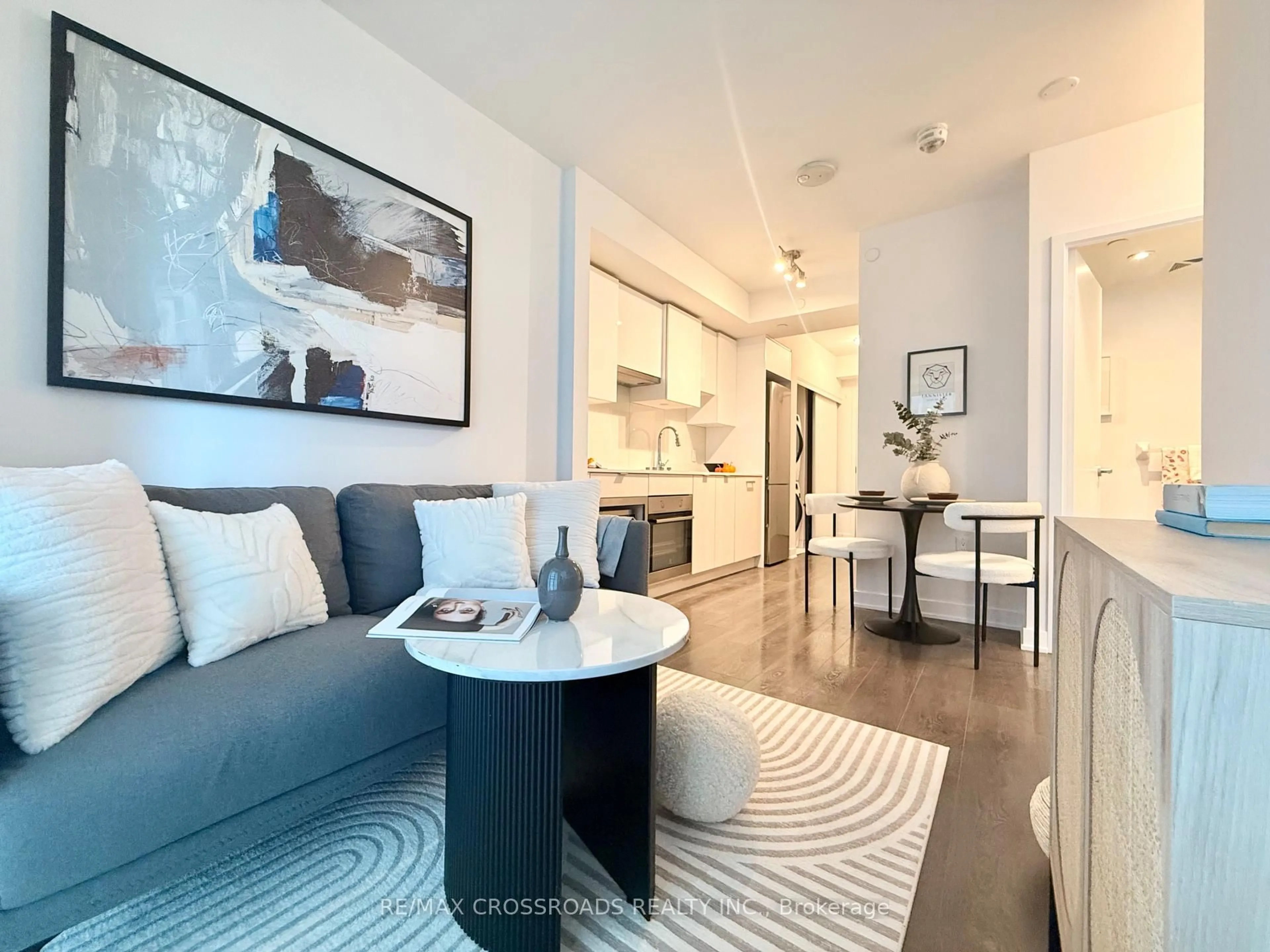 Living room with furniture, unknown for 195 Redpath Ave #2301, Toronto Ontario M4P 0E4