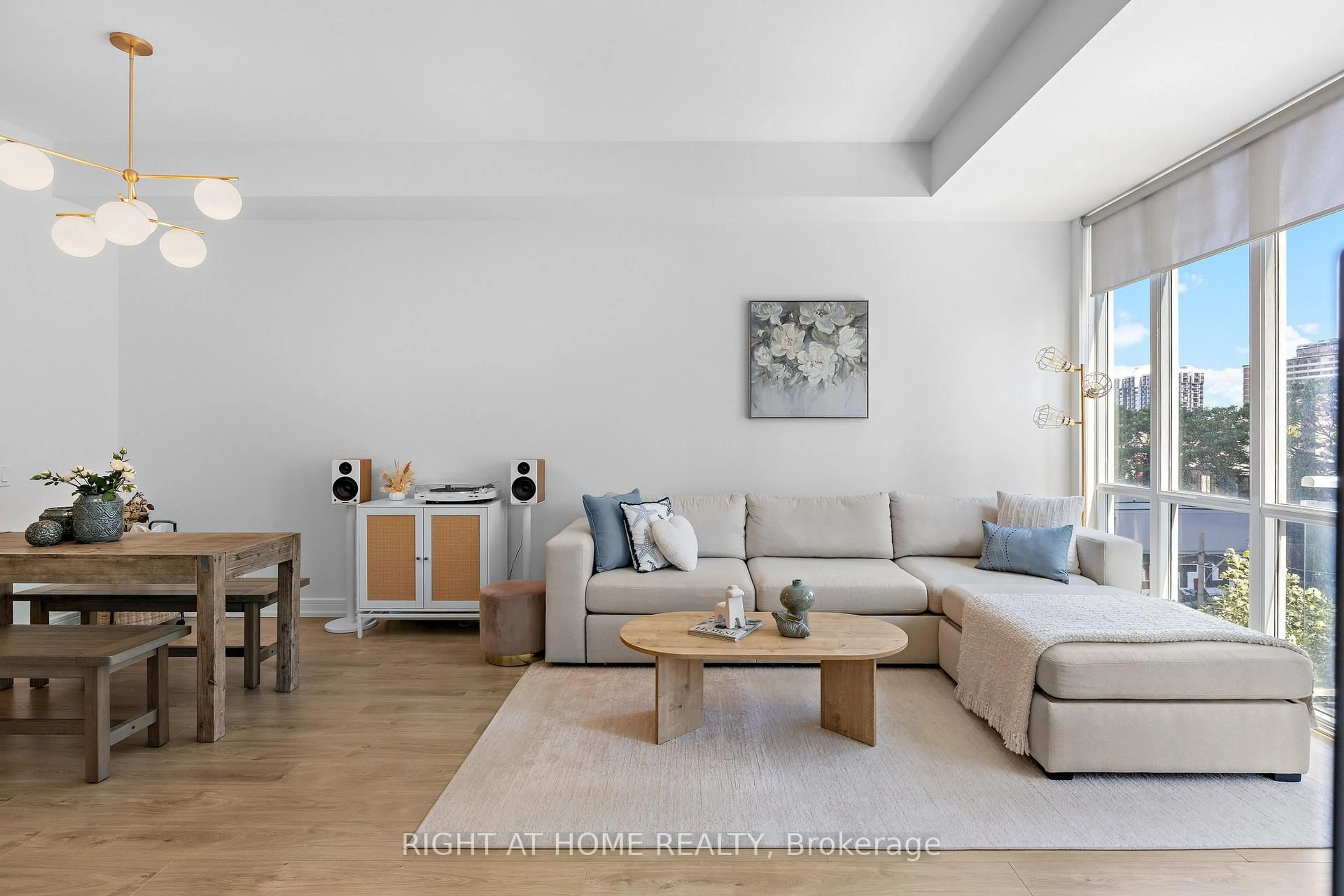 Living room with furniture, unknown for 116 George St #N505, Toronto Ontario M5A 3S2