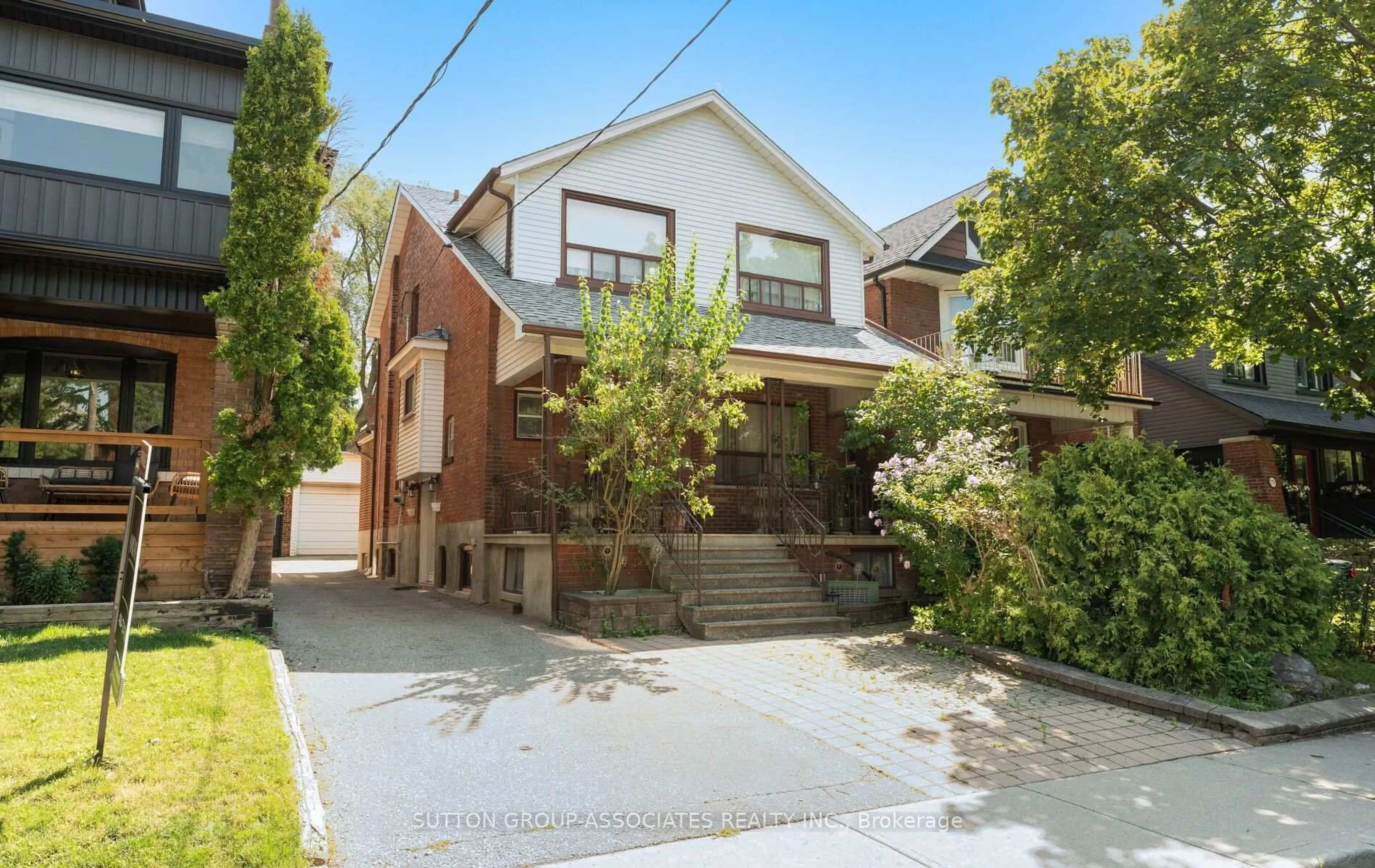 Home with brick exterior material, street for 183 Glenholme Ave, Toronto Ontario M6E 3C5