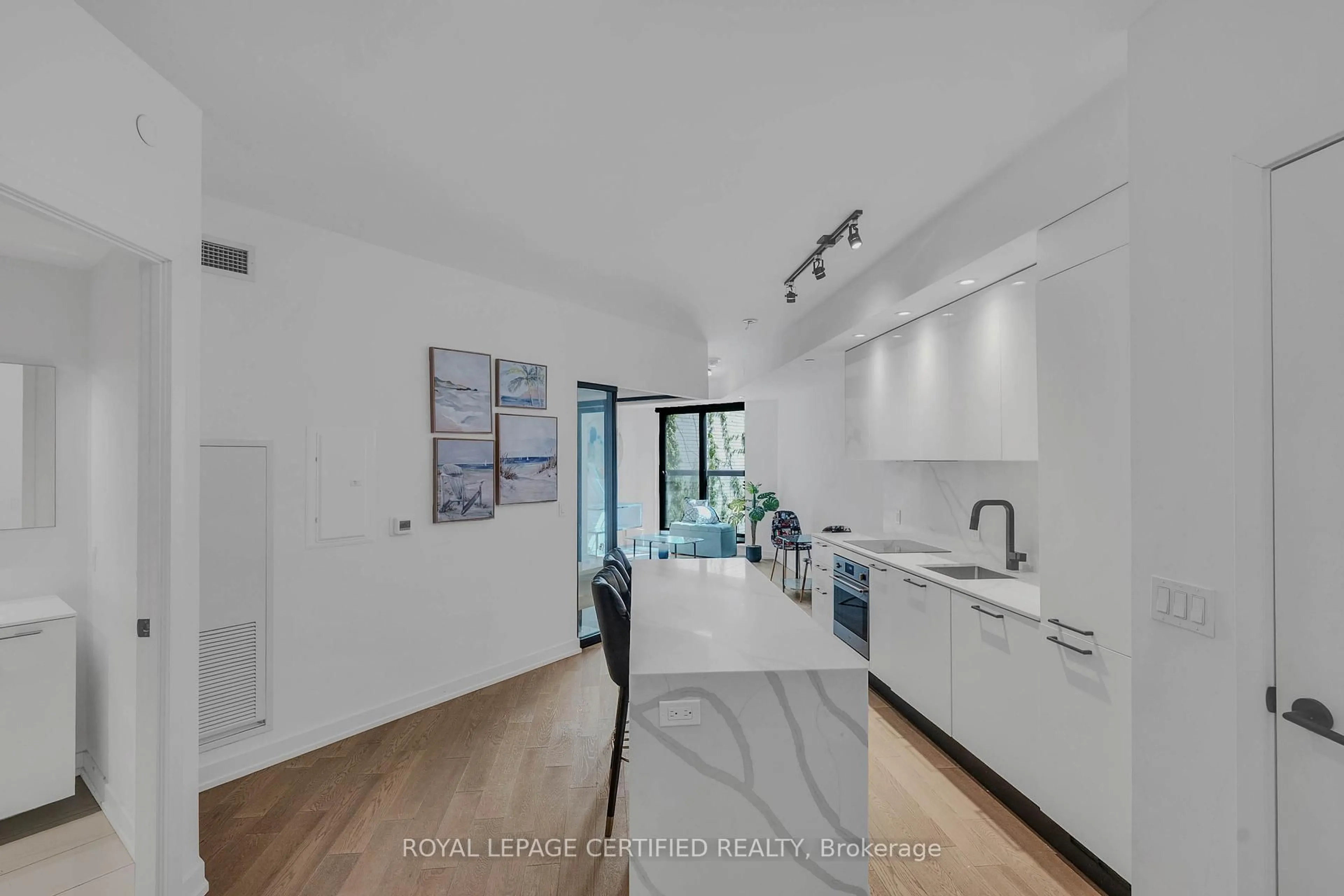 Open concept kitchen, unknown for 200 Sudbury St #411, Toronto Ontario M6H 0H1