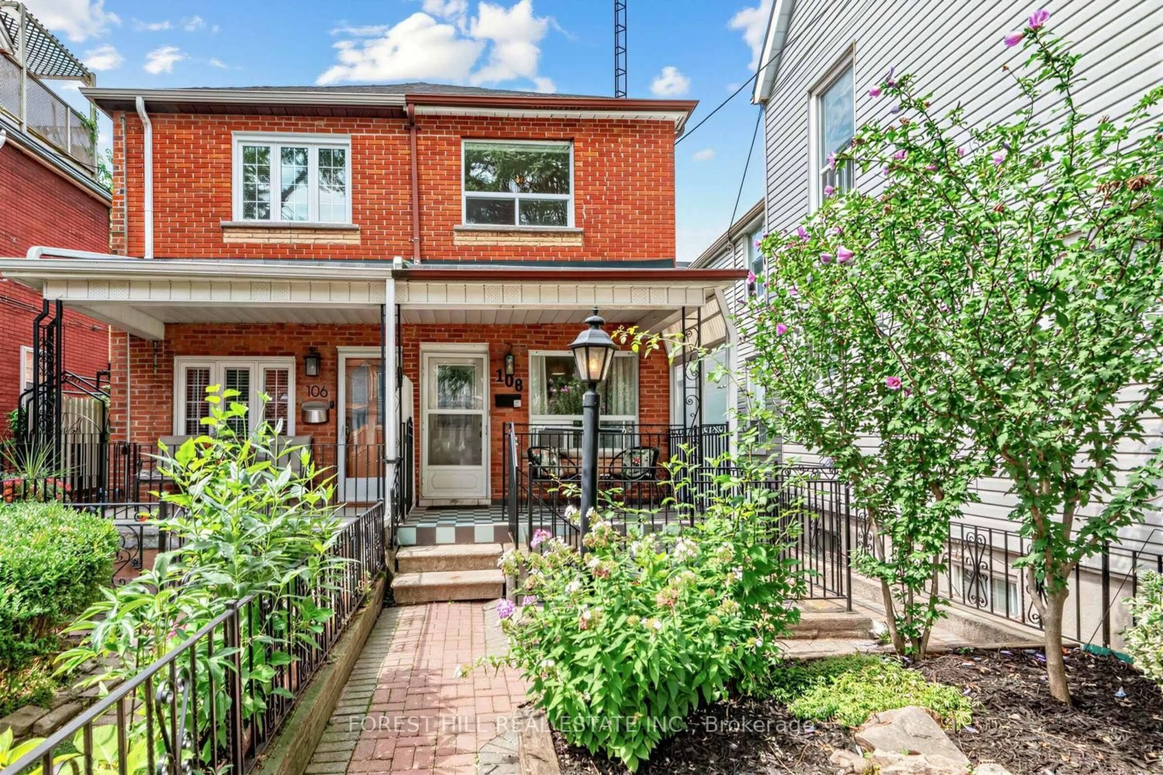 Home with brick exterior material, street for 108 Montrose Ave, Toronto Ontario M6J 2T7