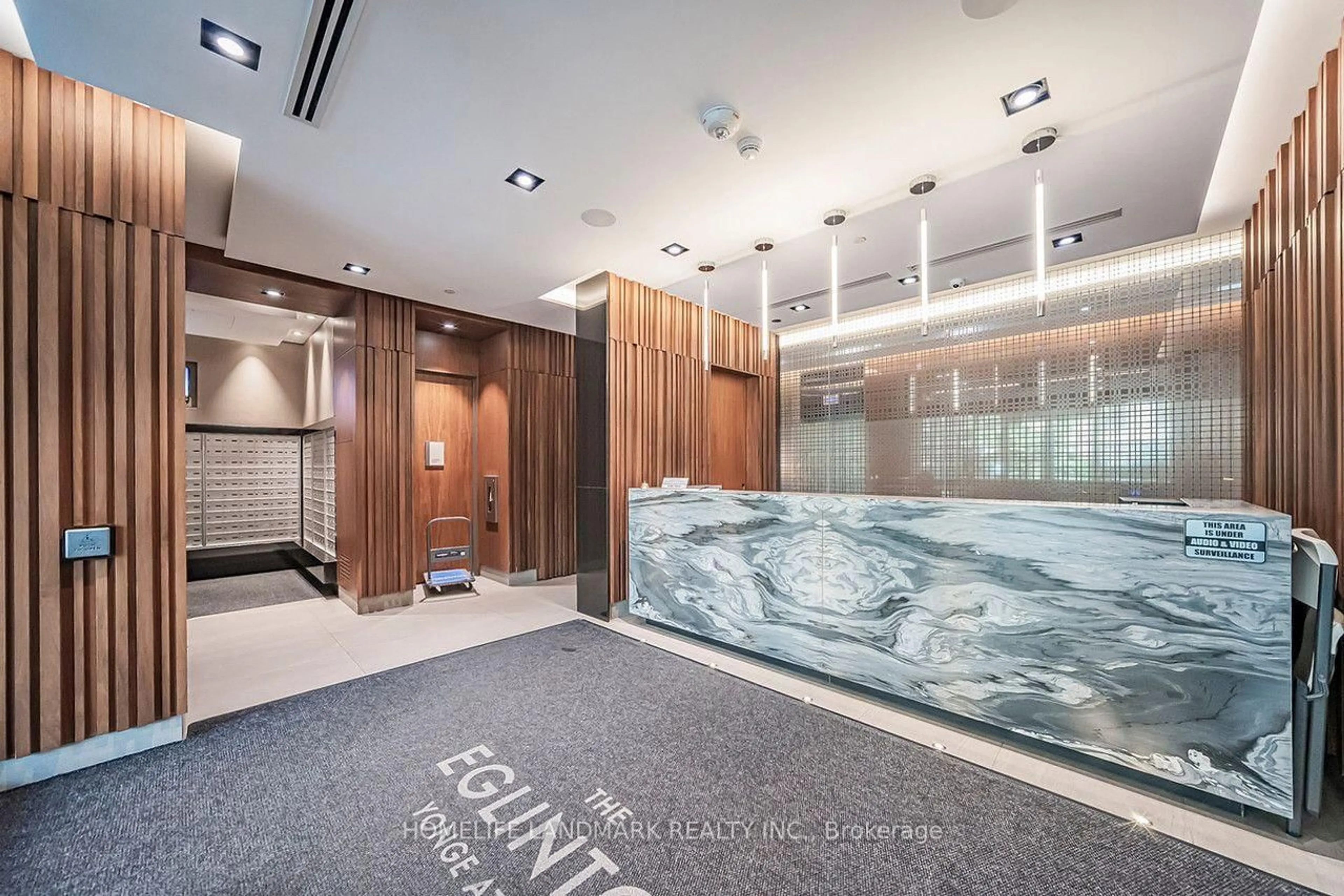 Lobby for 125 Redpath Ave #1206, Toronto Ontario M4S 0B5