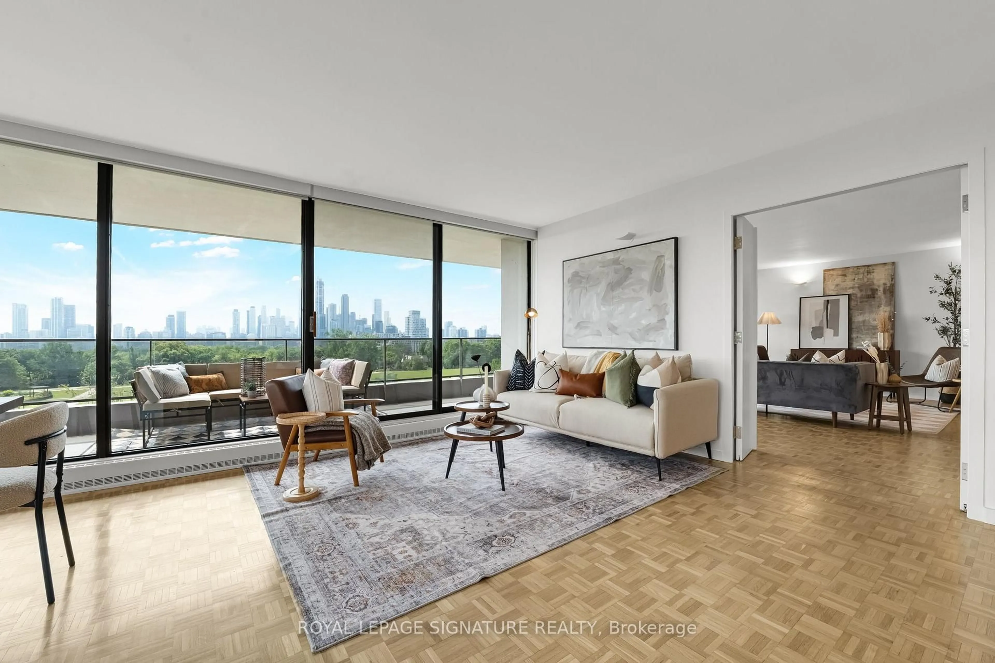 Living room with furniture, unknown for 10 Avoca Ave #704/705, Toronto Ontario M4T 2B7