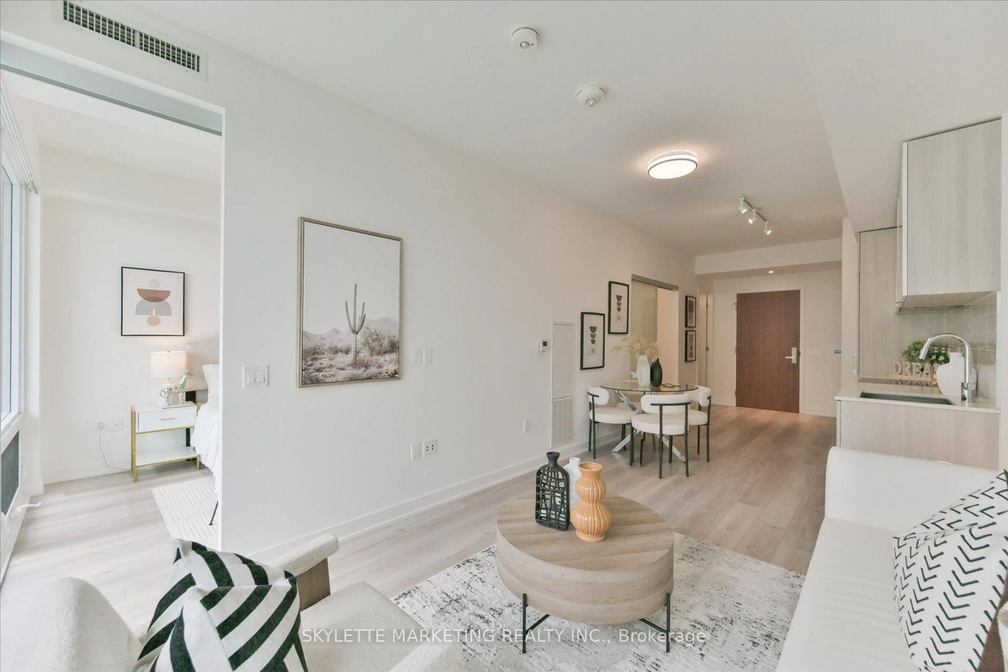 Living room with furniture, unknown for 15 Queens Quay #617, Toronto Ontario M5E 0C5