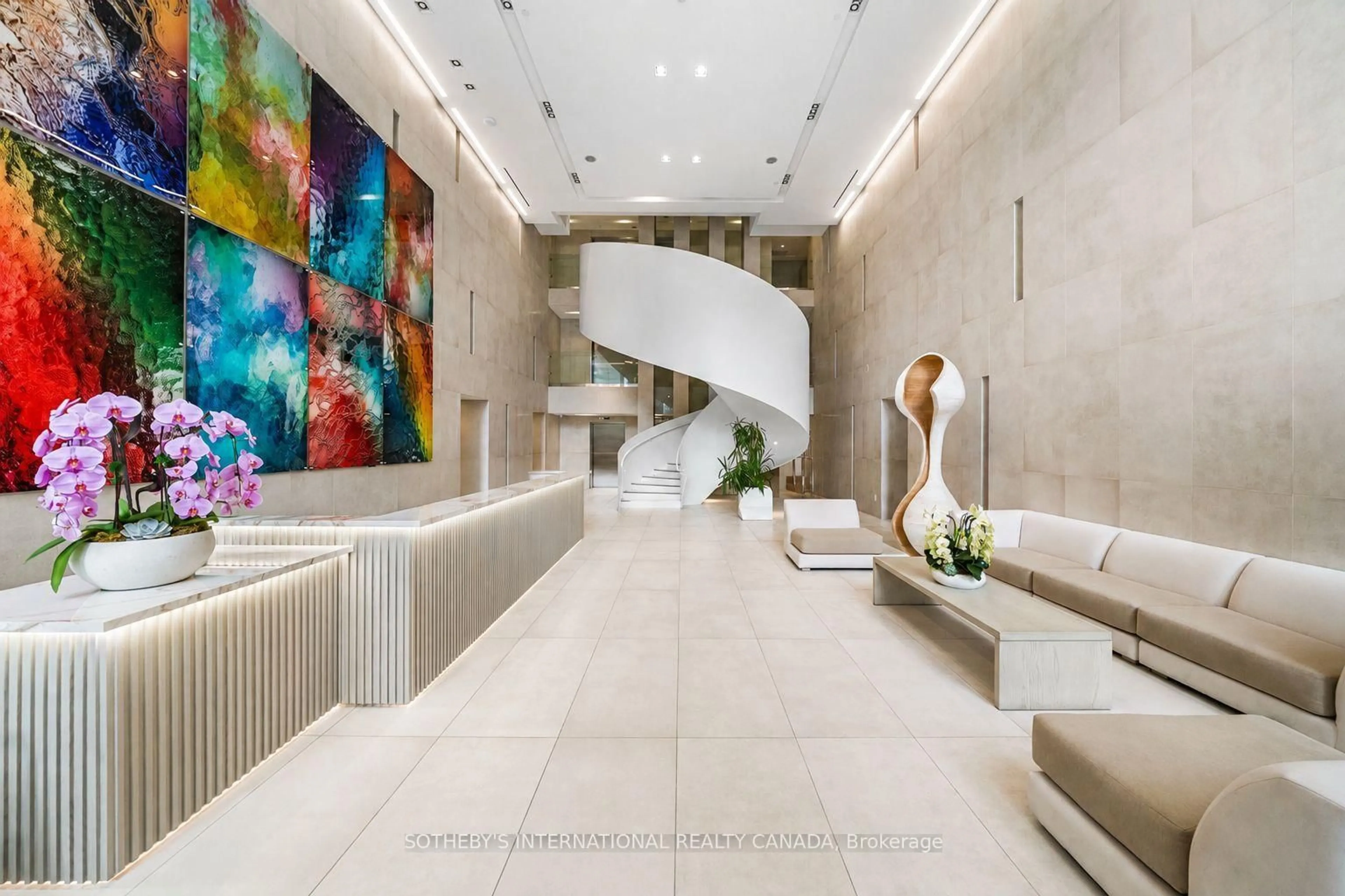 Lobby for 170 Avenue Rd #1503, Toronto Ontario M5R 0A4