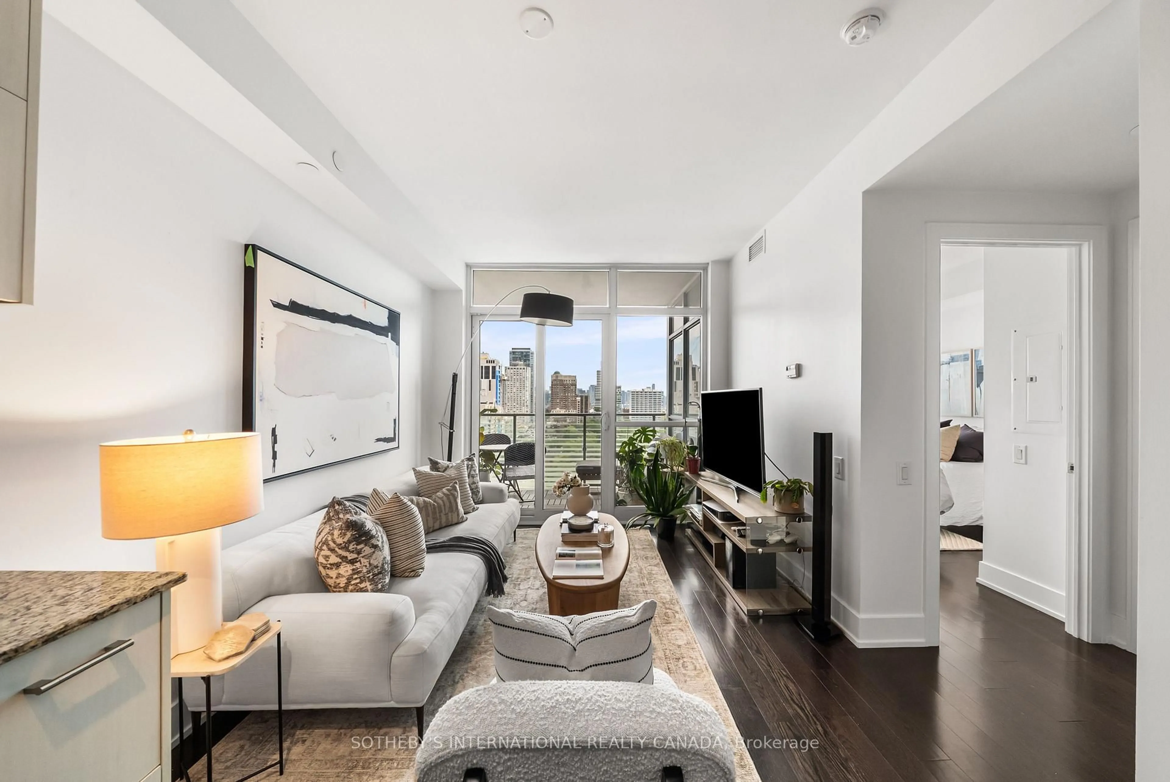 Living room with furniture, unknown for 170 Avenue Rd #1503, Toronto Ontario M5R 0A4