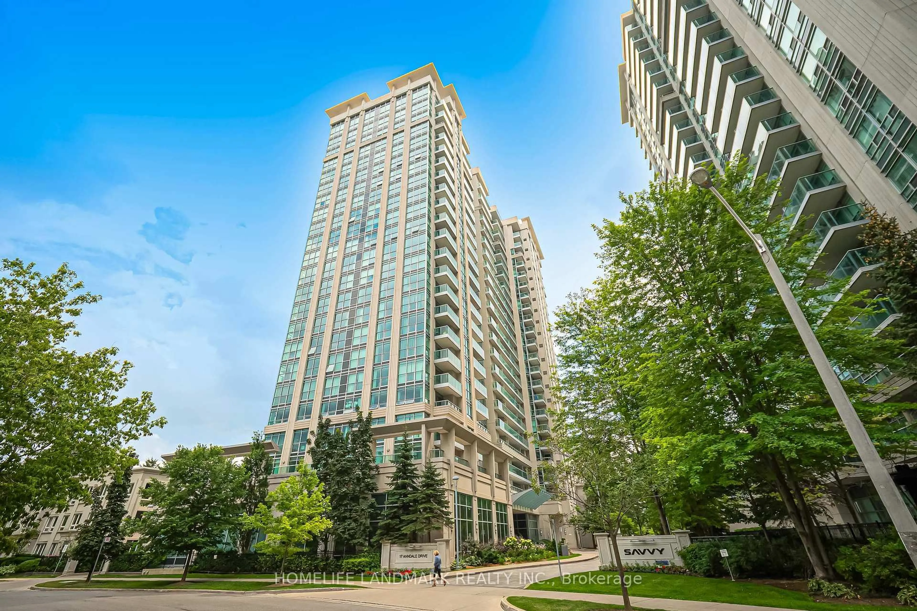 Patio, building for 17 anndale Dr #701, Toronto Ontario M2N 2W7