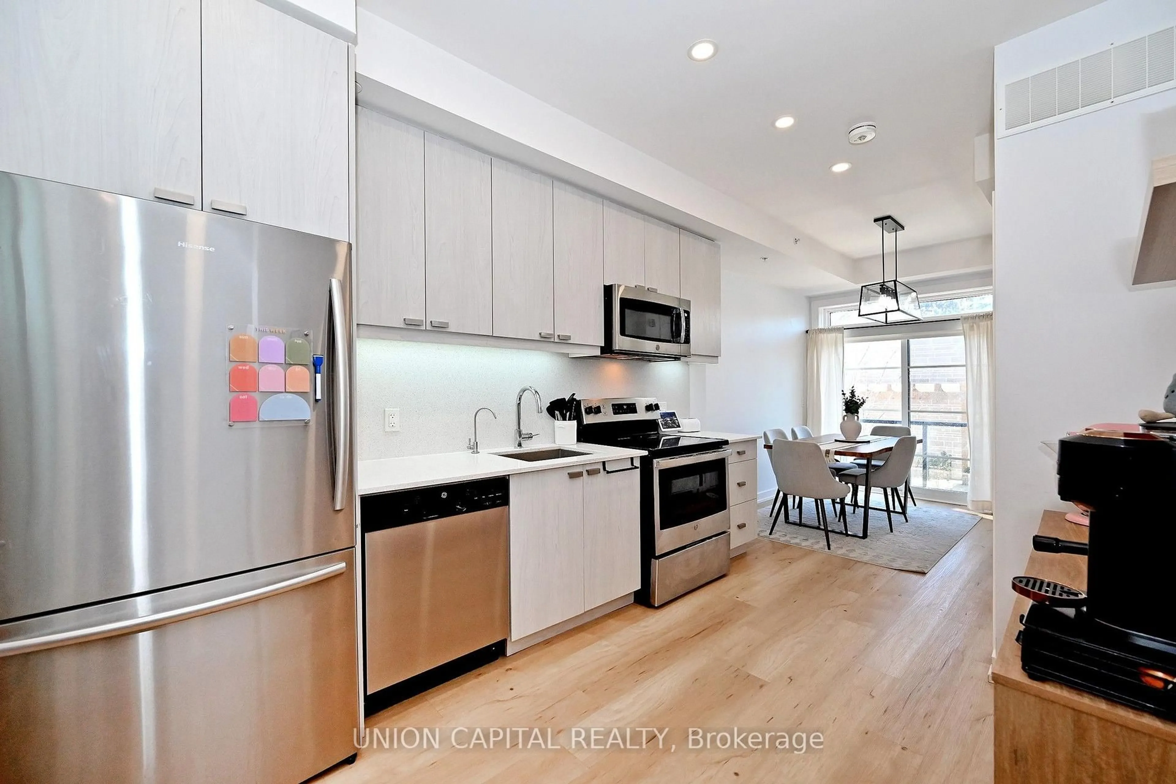 Open concept kitchen, unknown for 57 Finch Ave #39, Toronto Ontario M2K 0K9