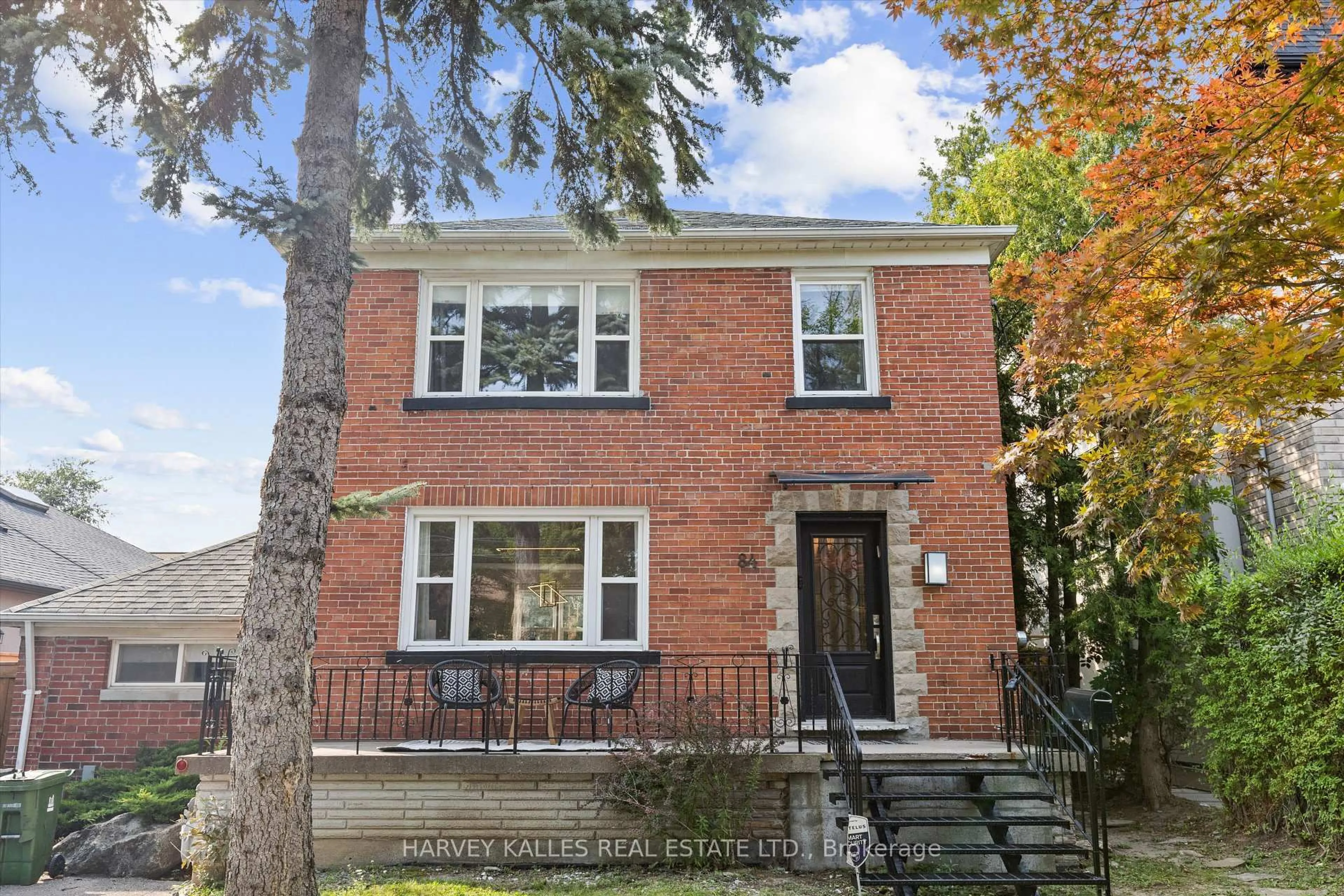 Home with brick exterior material, street for 84 Lynnhaven Rd, Toronto Ontario M6A 2K9