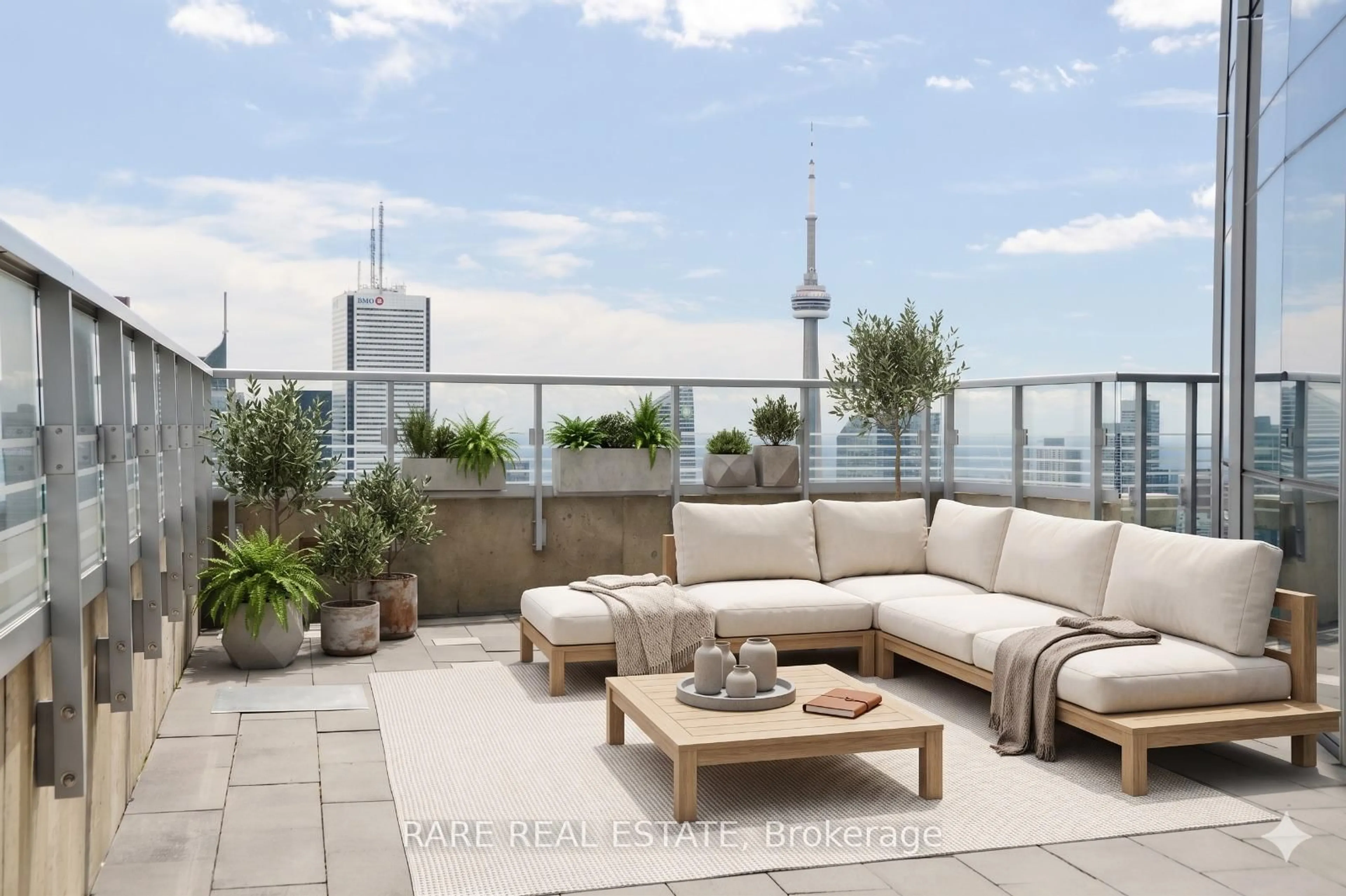 Patio, unknown for 388 Yonge St #5907, Toronto Ontario M5B 0A4